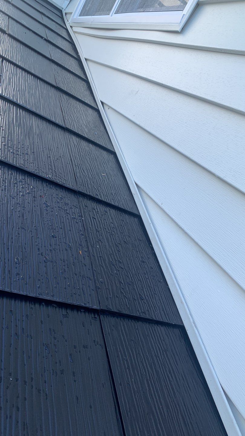 Tesla Solar Roof Replacement using Tesla Solar Roof V3 tiles by American Home Contractors