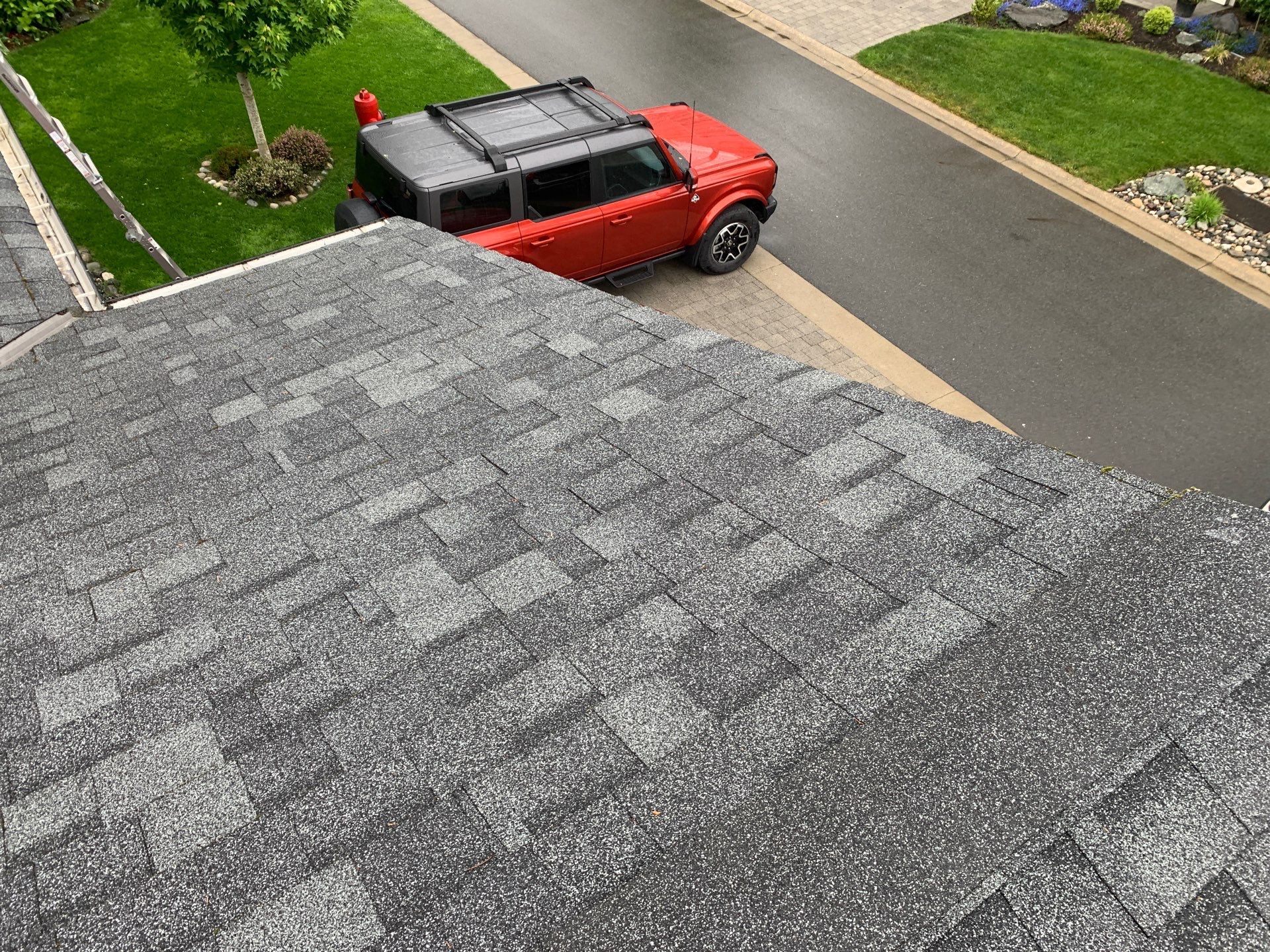 Residential Reroof Shingle - Pewter Grey by Top Notch Roofing Inc