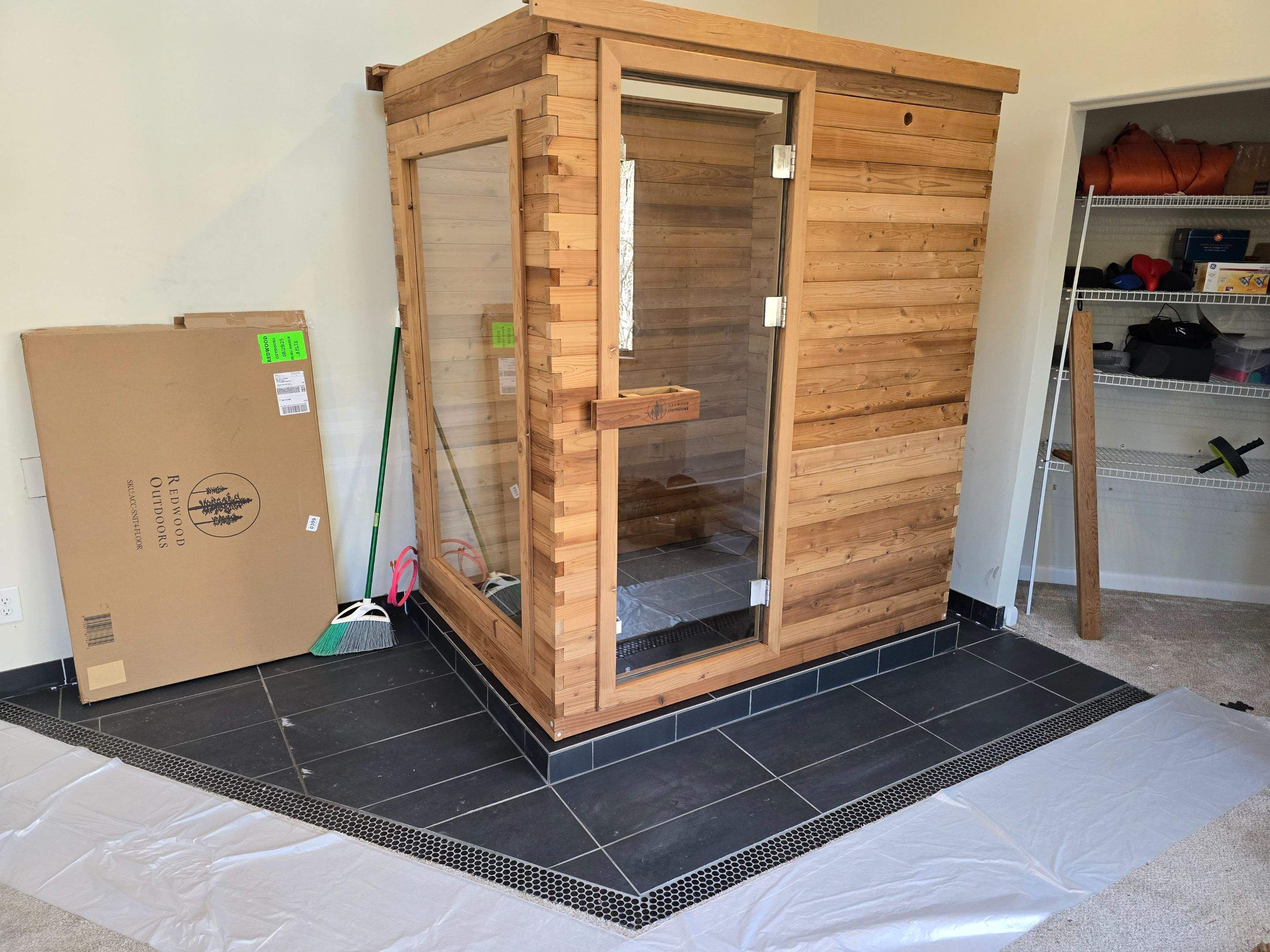 Permeable Paver & Sauna Build by Billy Weatherspoon Contractor