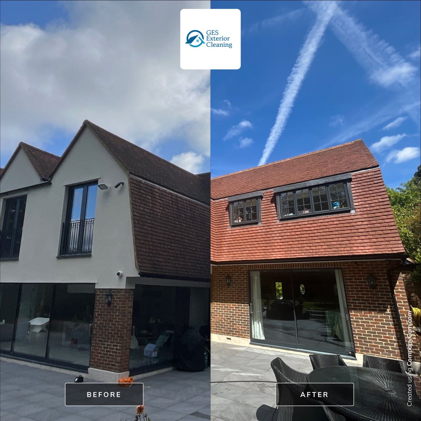 Roof Clean Surrey by Ges Exterior Cleaning ltd