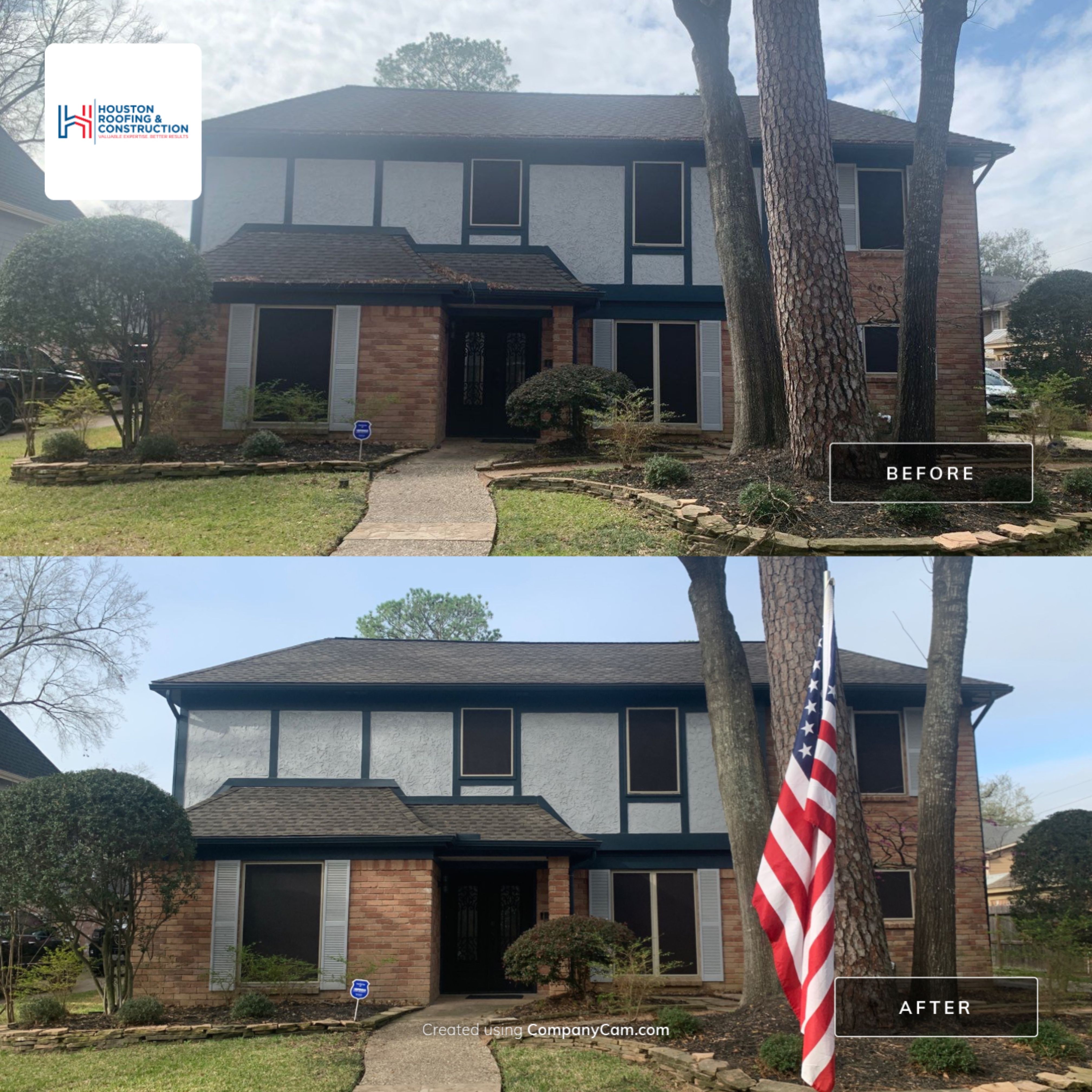 Roof Replacement by Houston Roofing & Construction