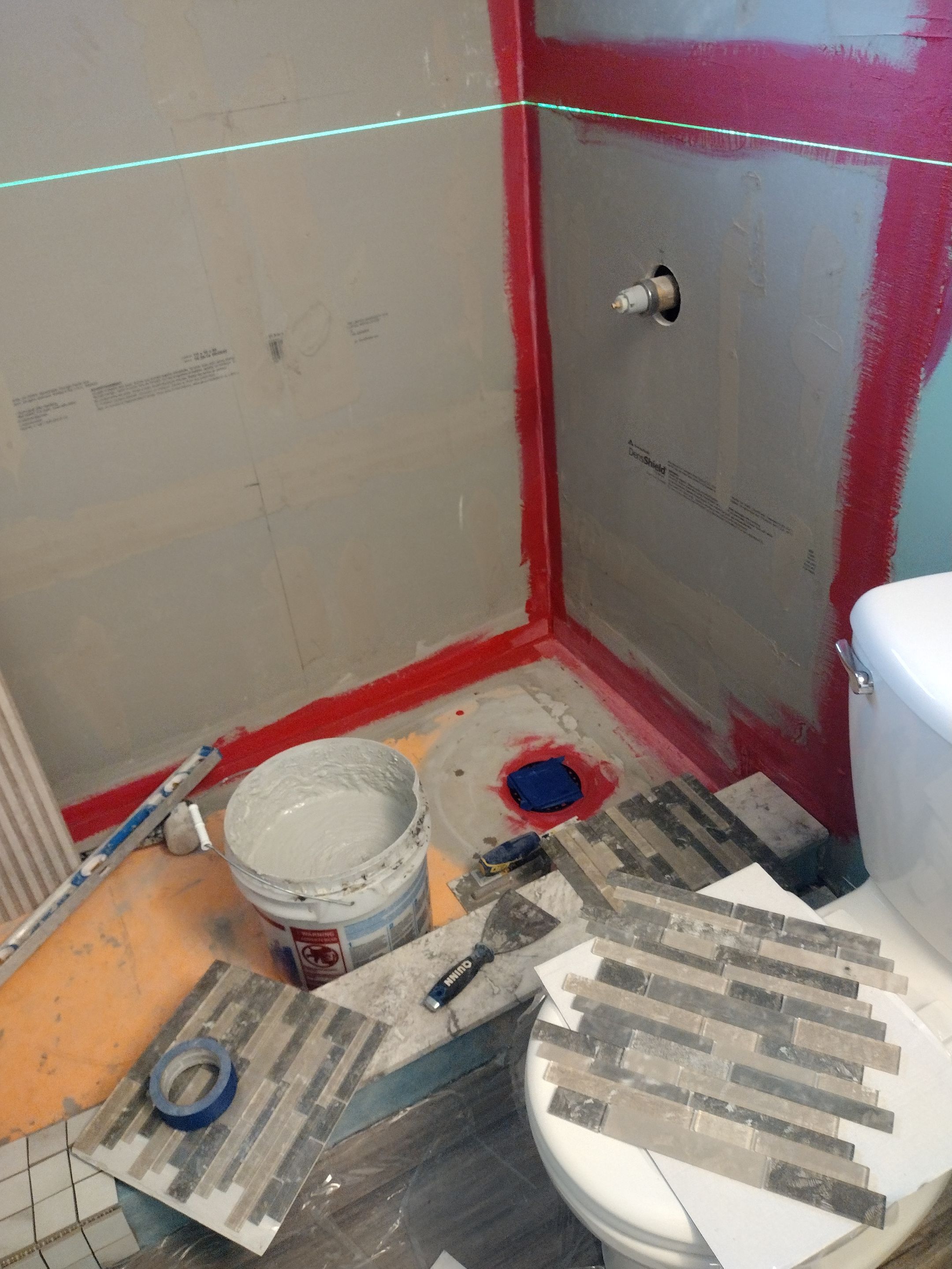 Shower Completion & Quality Correction – Taking Over and Finishing Right by Johnny Five Construction 