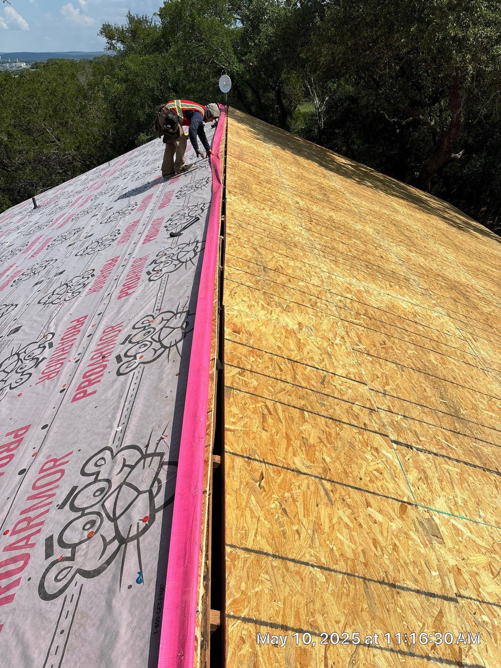 Steel Metal Roofing using McElroy Steel Standing Seam by Lightning Exteriors