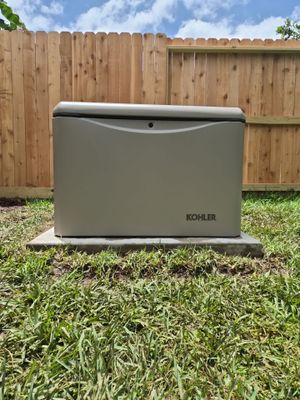 Kohler 20RCA Standby Generator Installation in Conroe, Texas