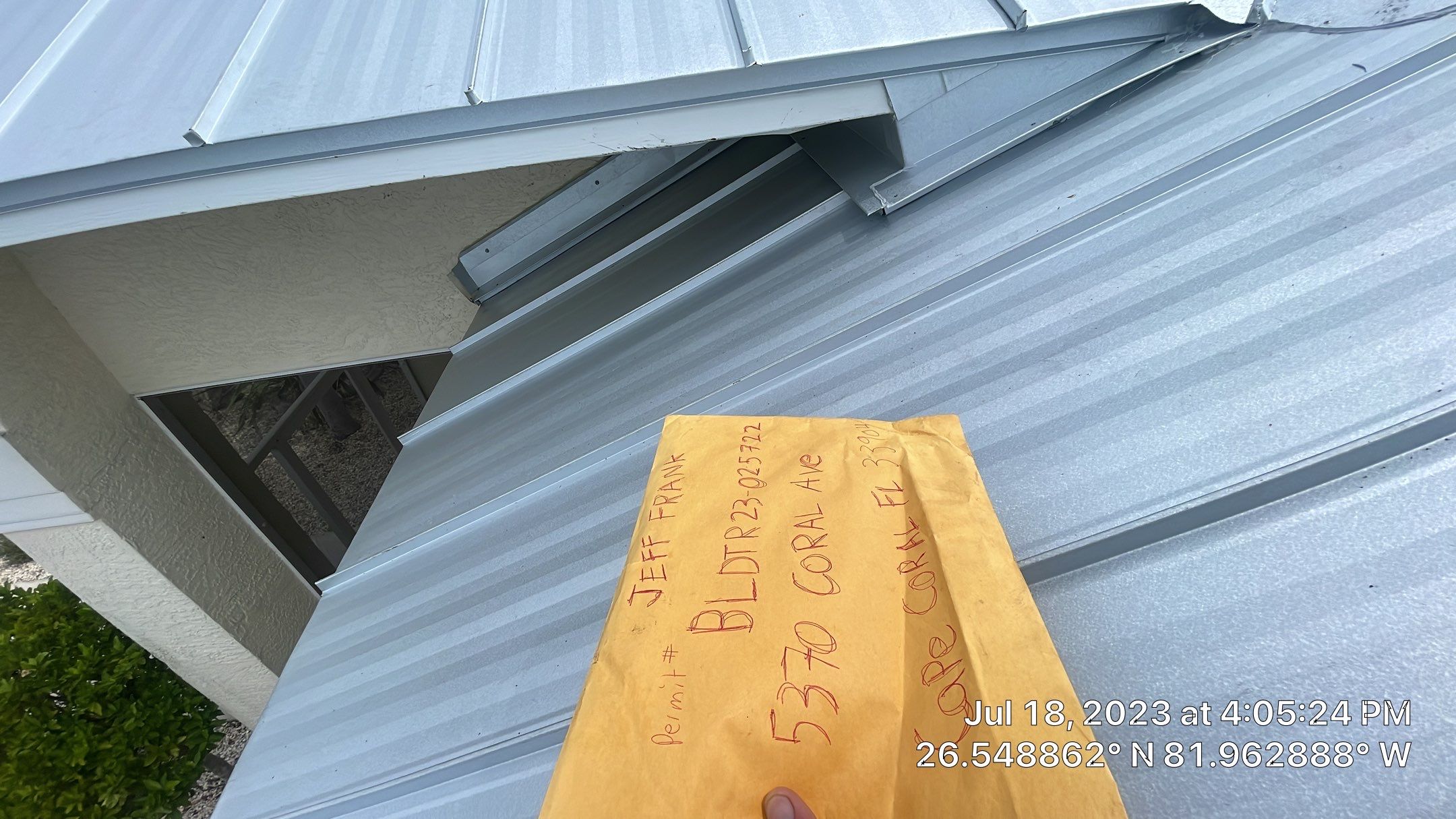 Residential Roofing Installation using Standing Seam Metal by Protek Roofing Heating Air & Solar