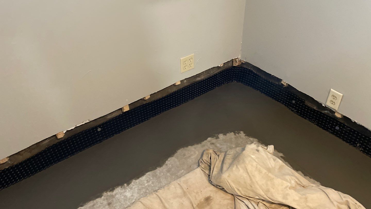 Drain Tile & a Sump Pump for our Property Management Partner by Waterproofing Northeast
