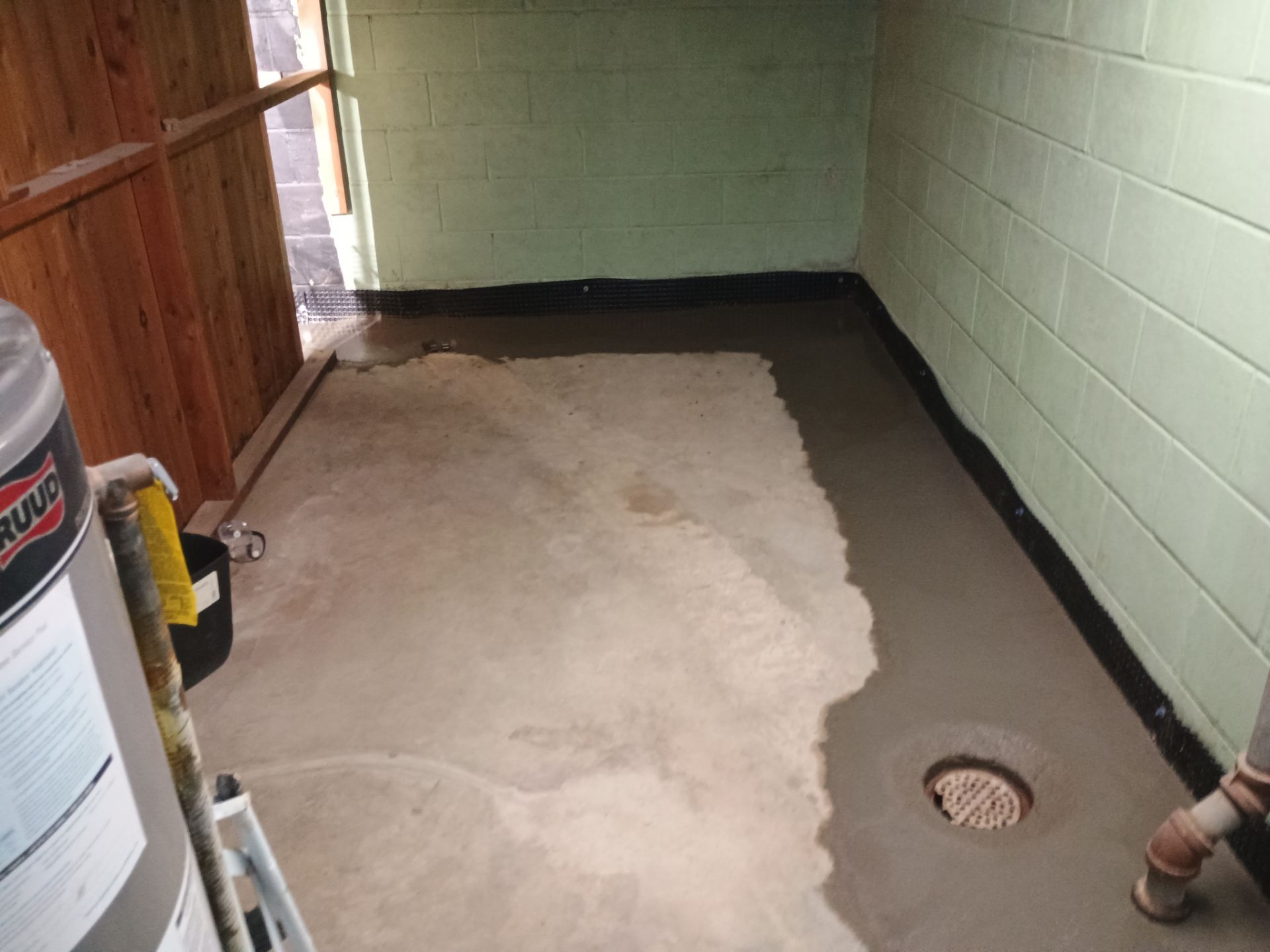 Helping Dan Get Going on His Remodel by Waterproofing Northeast