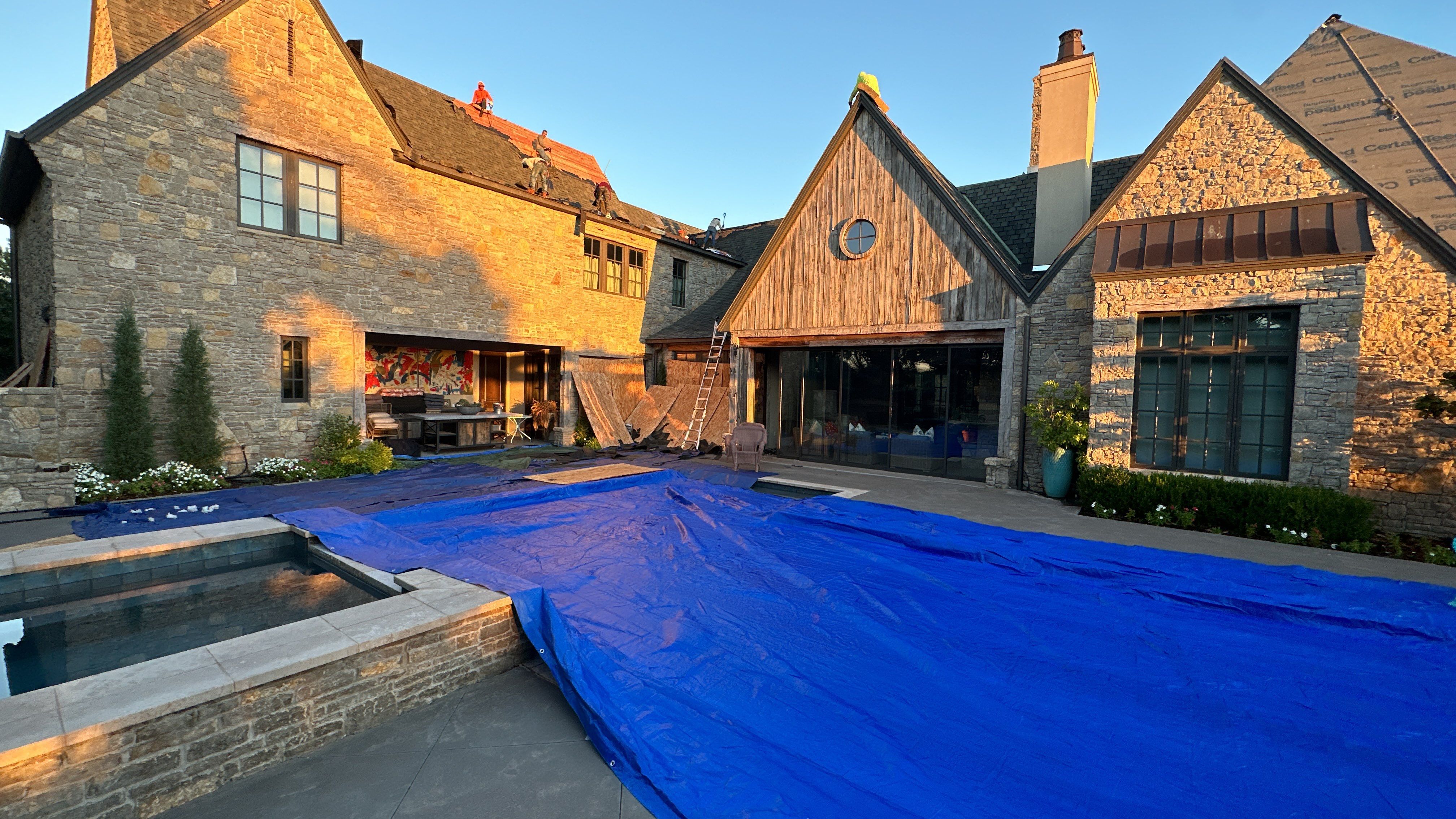 Reroof using Certainteed Belmont IR by Castillo Roofing