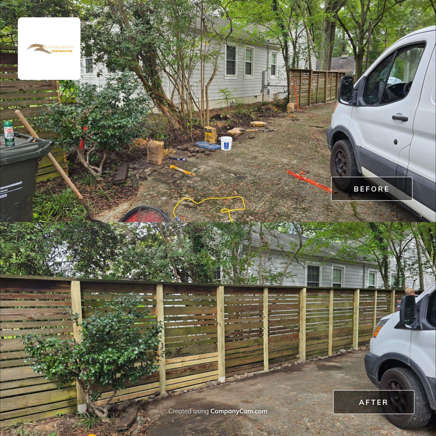 Fence Repair and Exterior Painting by Billy Weatherspoon Contractor