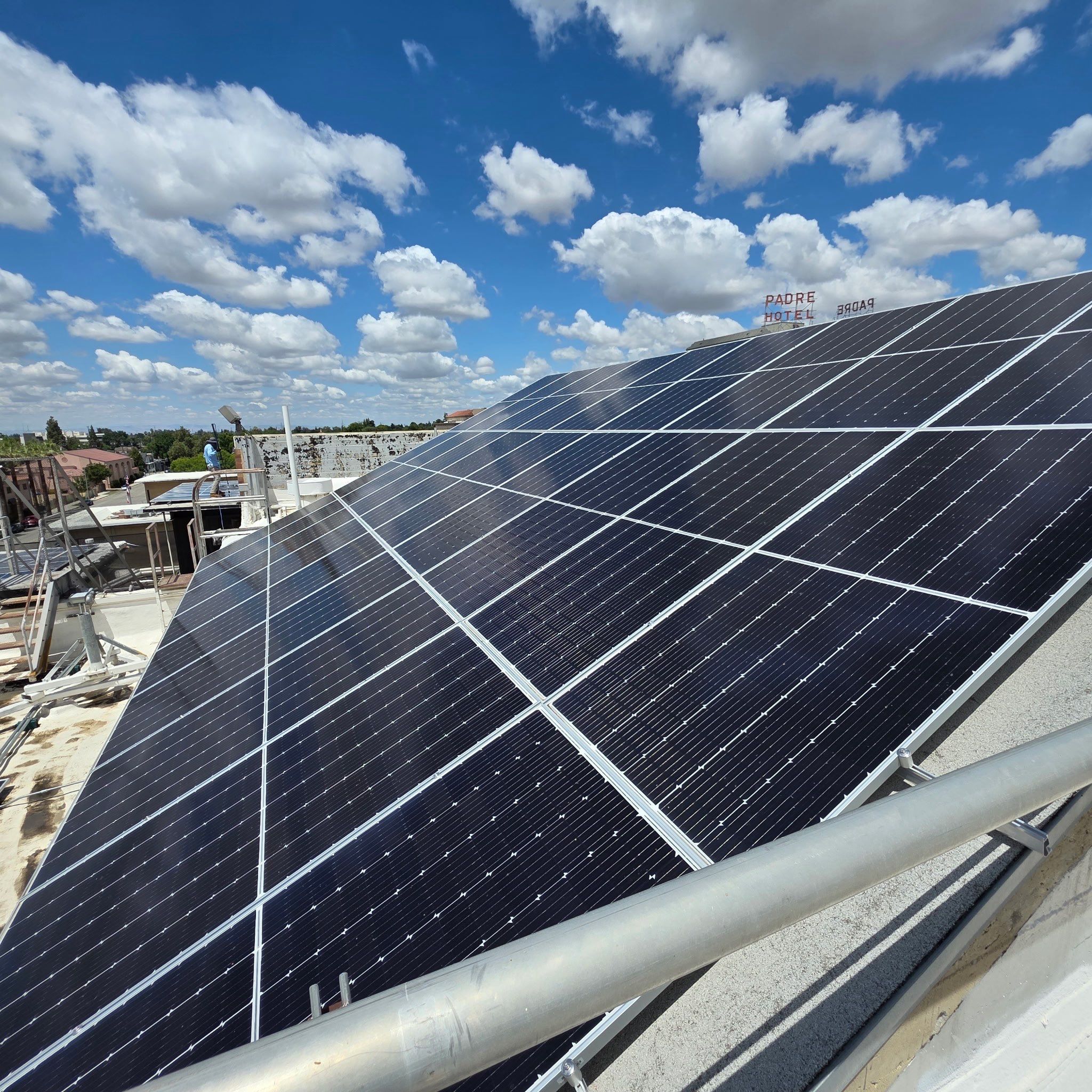 Commercial Solar Panel Cleaning by Palm Coast Solar Cleaning