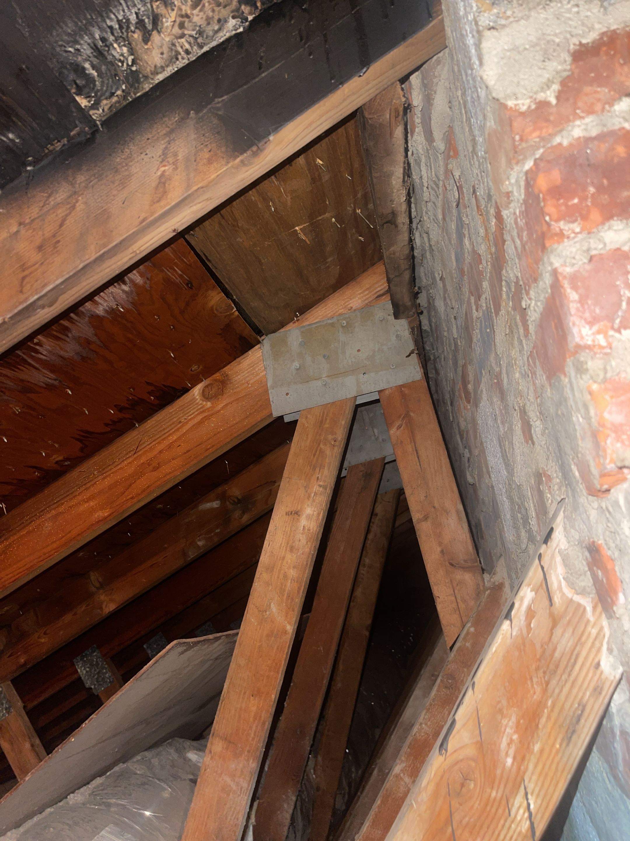 Gutter Installation using 5k Brown Gutters by A Plus Exterior