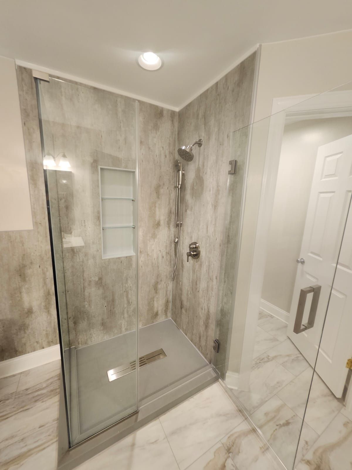 Complete master bathroom remodel/Full window replacement by Window Depot of Annapolis