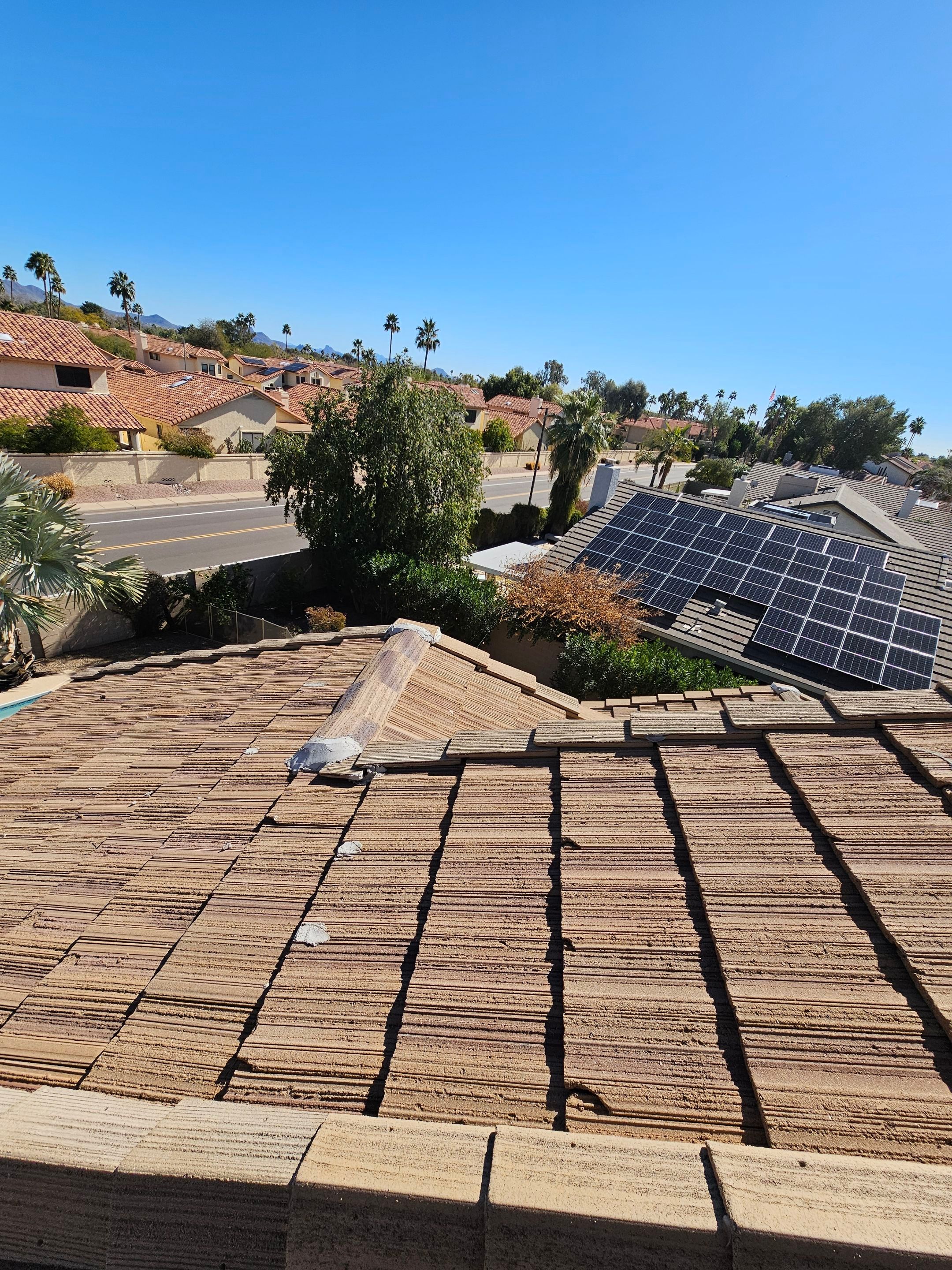Desert Sand Concrete Tile by Reimagine Roofing