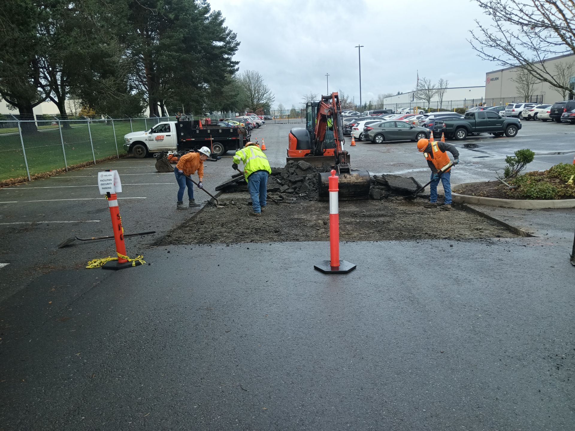 Tyler | Patch & Spot Repair and Curbing, Concrete & Asphalt Project by Jireh Asphalt & Concrete Inc 