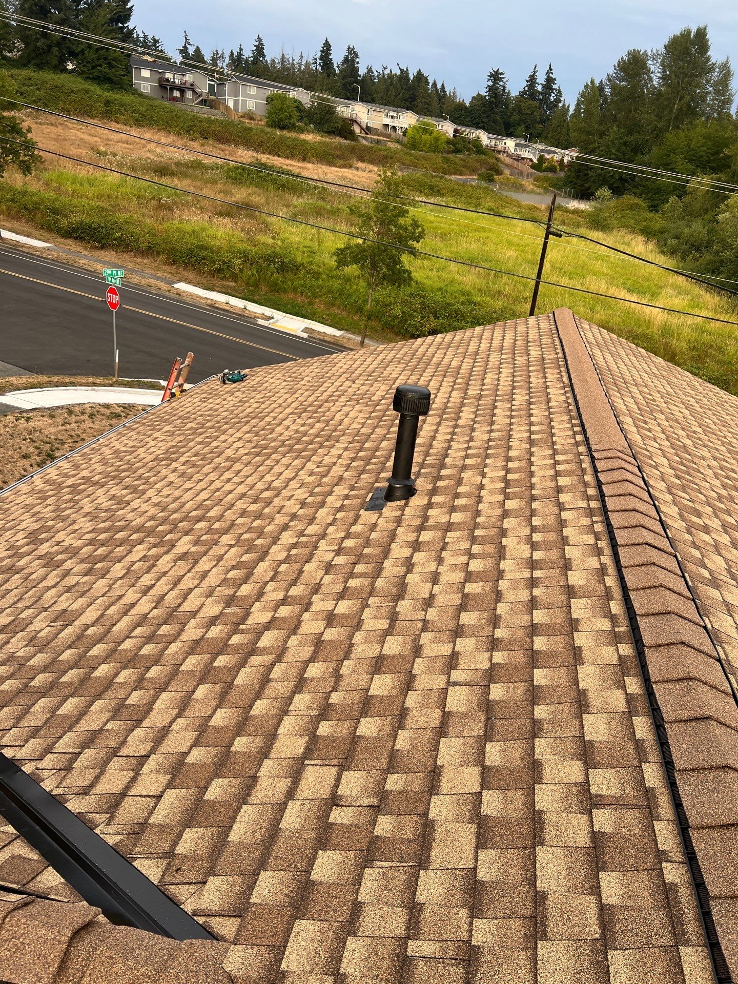 Residential Roofing Installation using GAF HDZ Shingles by Roofing Formula LLC