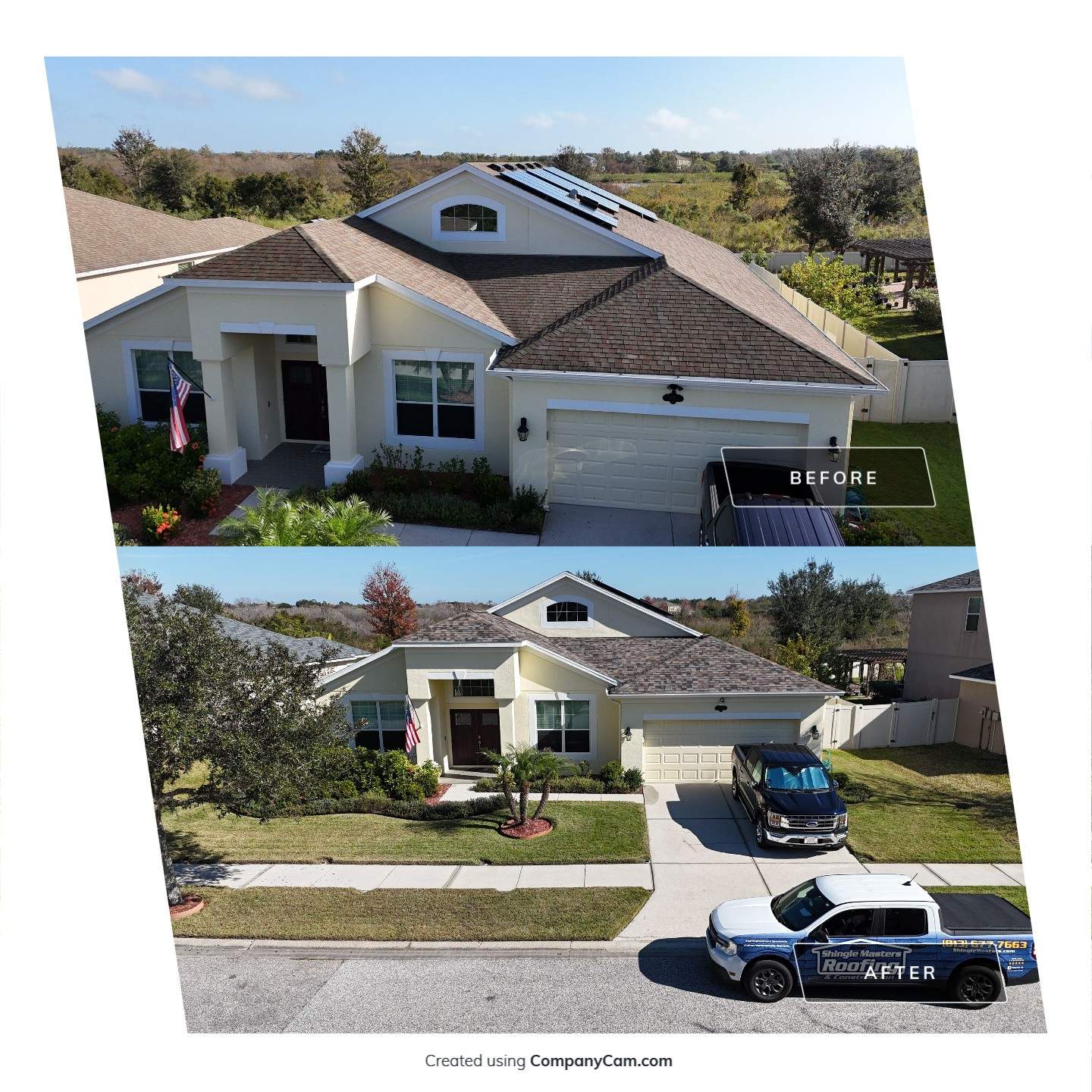 Roof Replacement in Tampa, FL by Shingle Masters Roofing