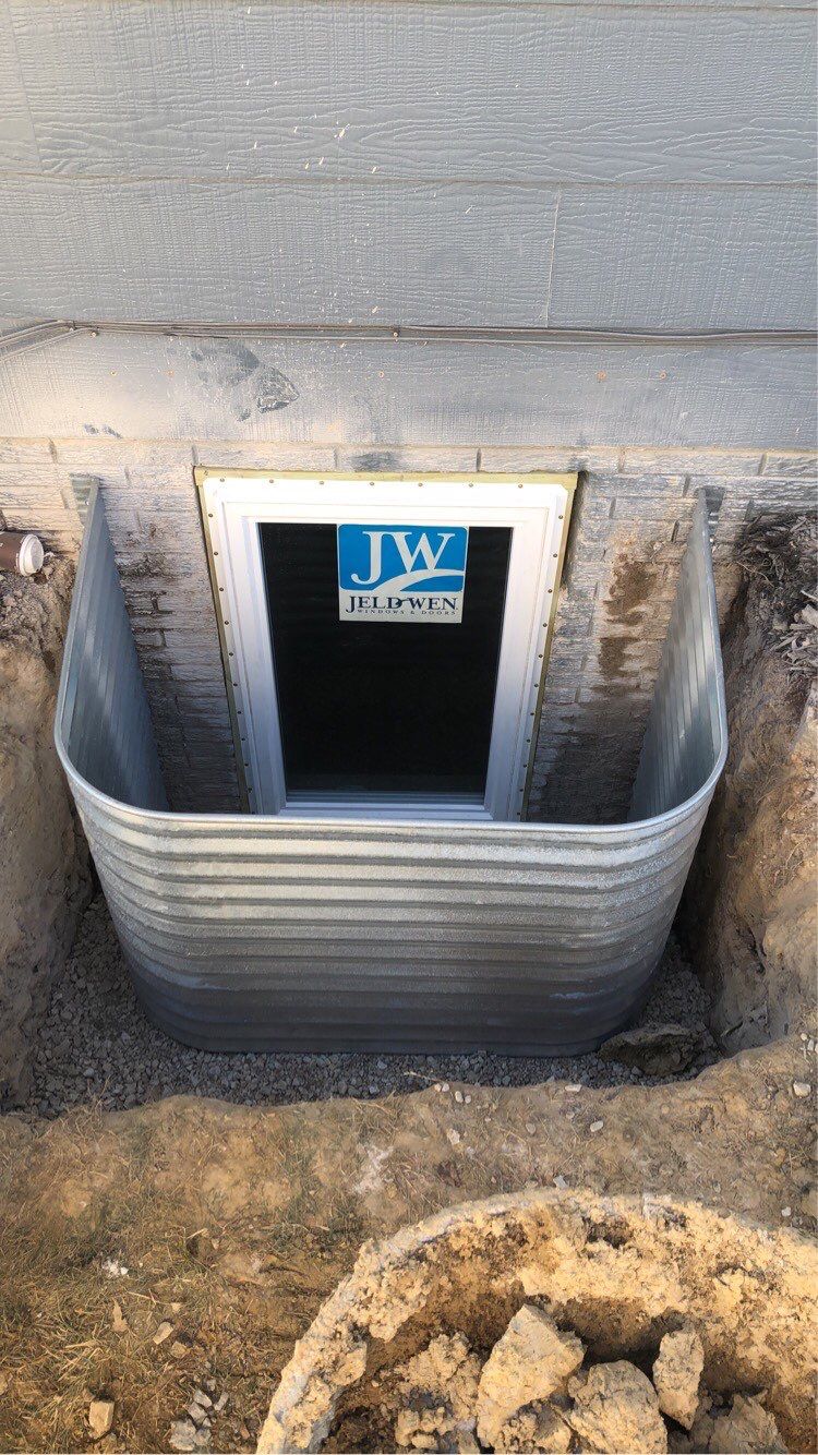 Egress Window Installation by ACE Waterproofing & Basement Solutions