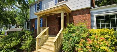 Siding and roof replacement, deck installation