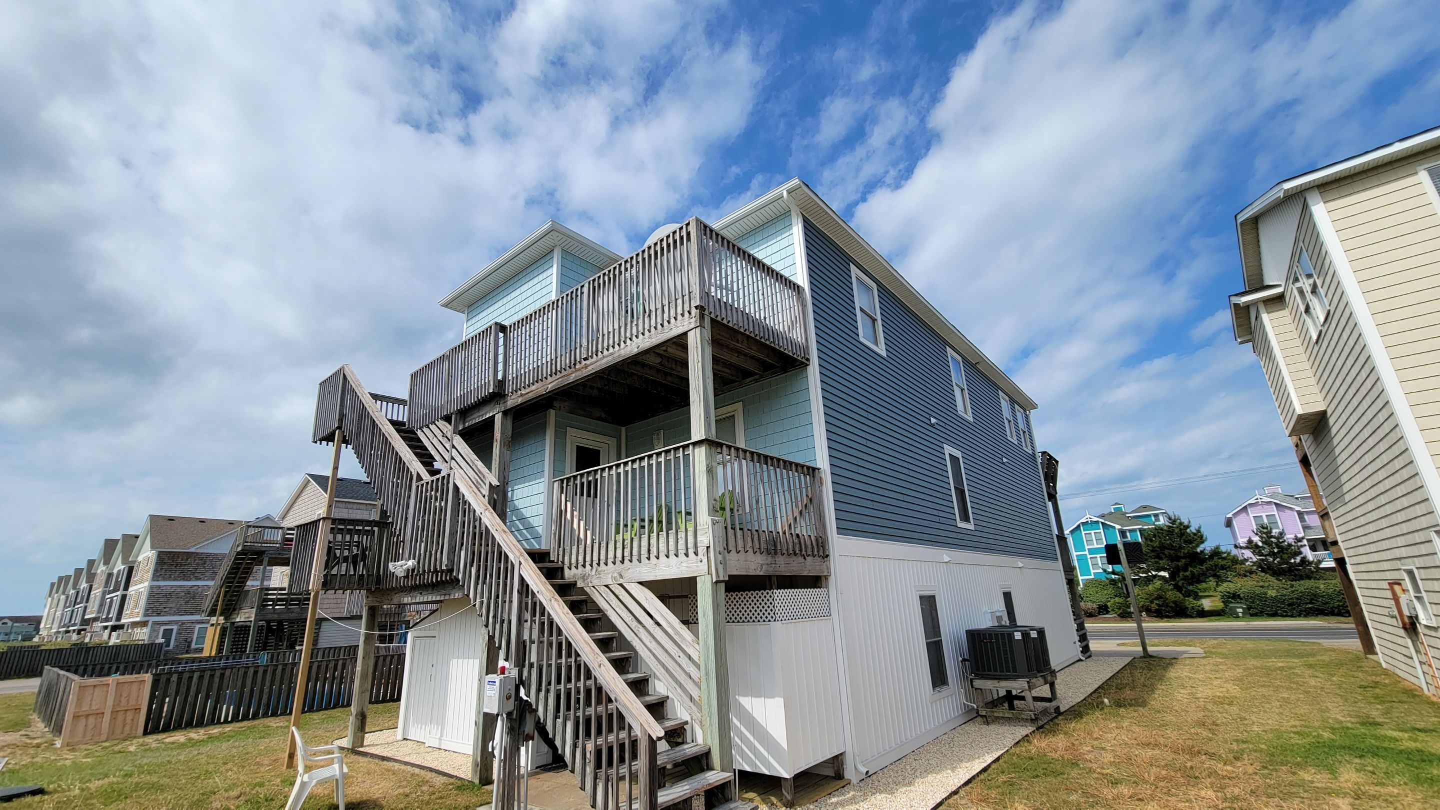 From Bland to Blue by Gallop Roofing & Remodeling, Inc.