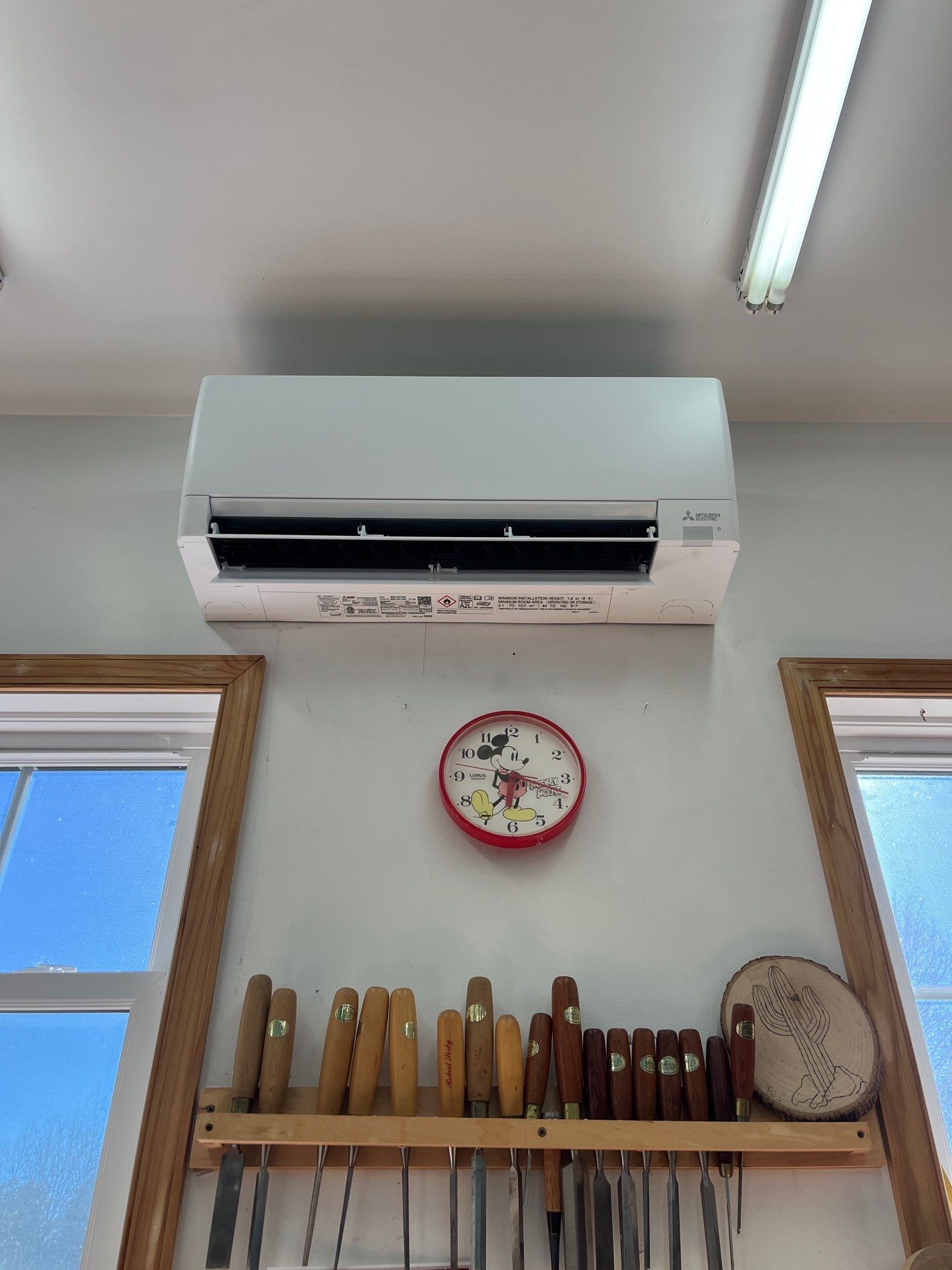 Mitsubishi Mini-Split install in New MArket by Elemental Heating and air conditioning LLC