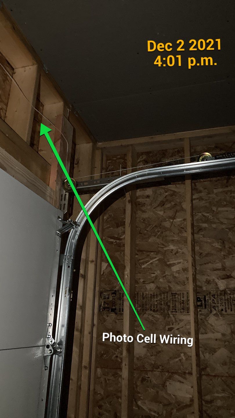 Completed wiring/Wall Consoles/Remotes by Shamrock Overhead Door, Inc.