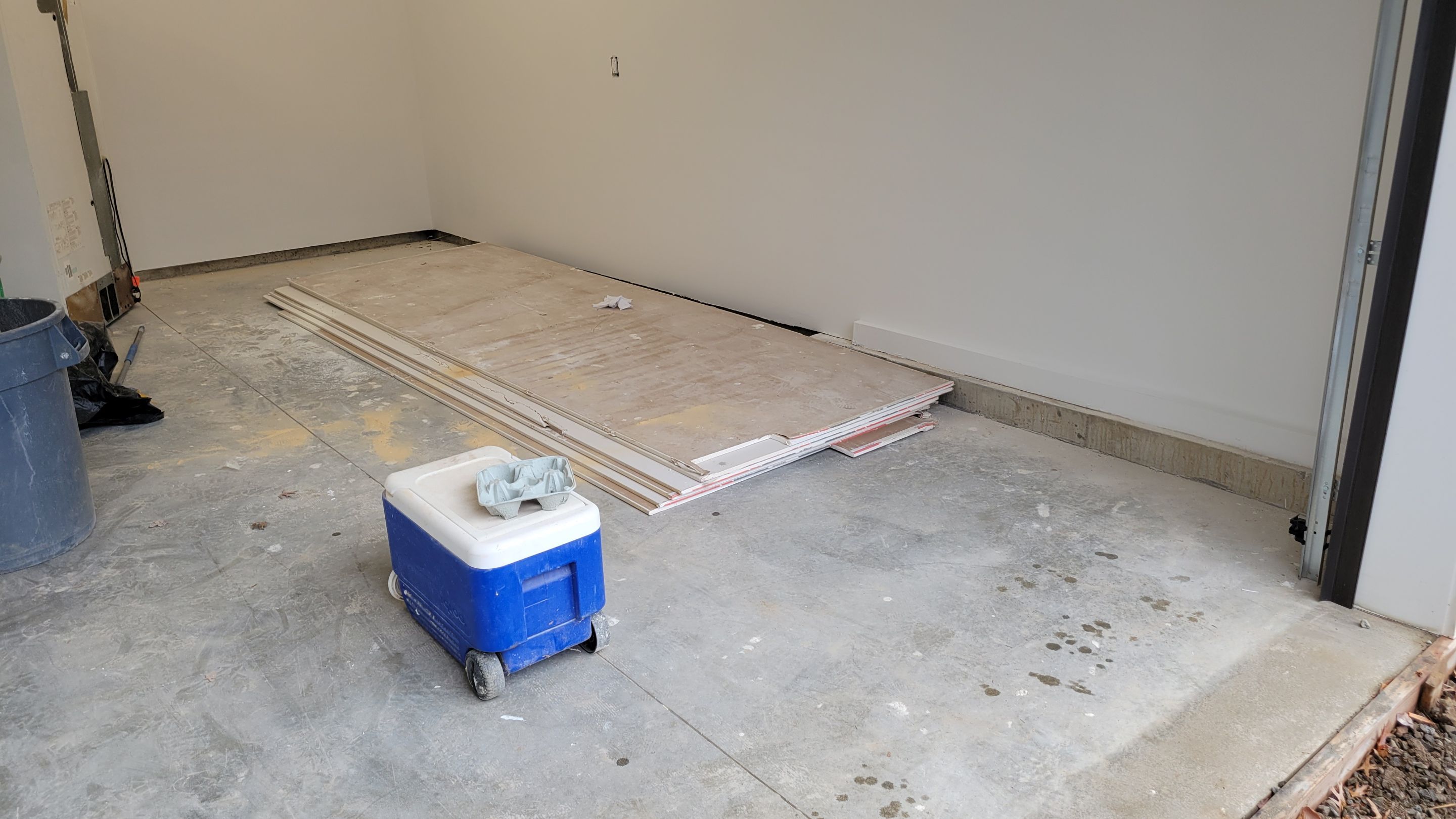Garage Floor in Sandstone by Spectrum Painting, LLC