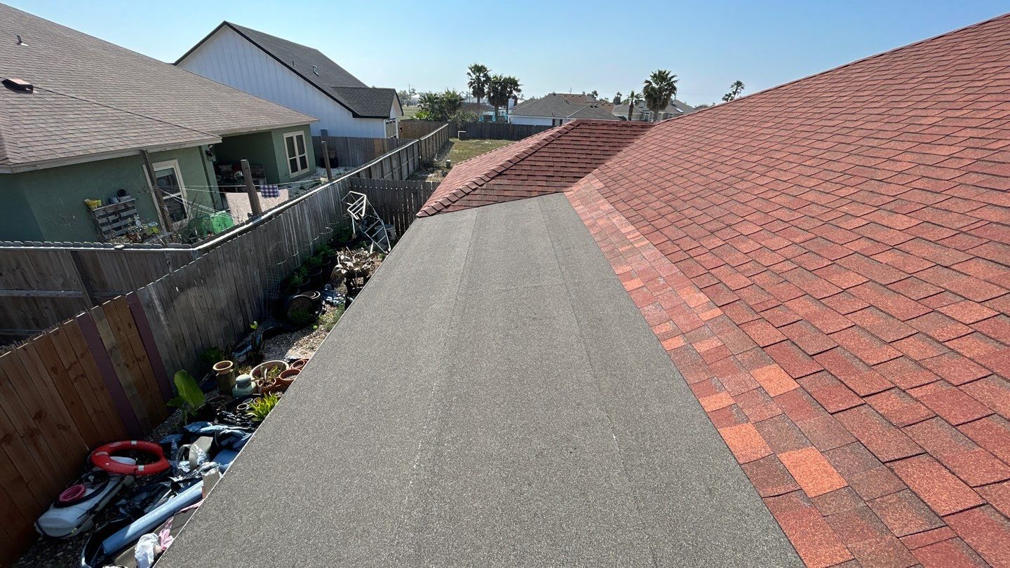 Residential Roofing Installation using Flat Roof System by Lighthouse Roofing
