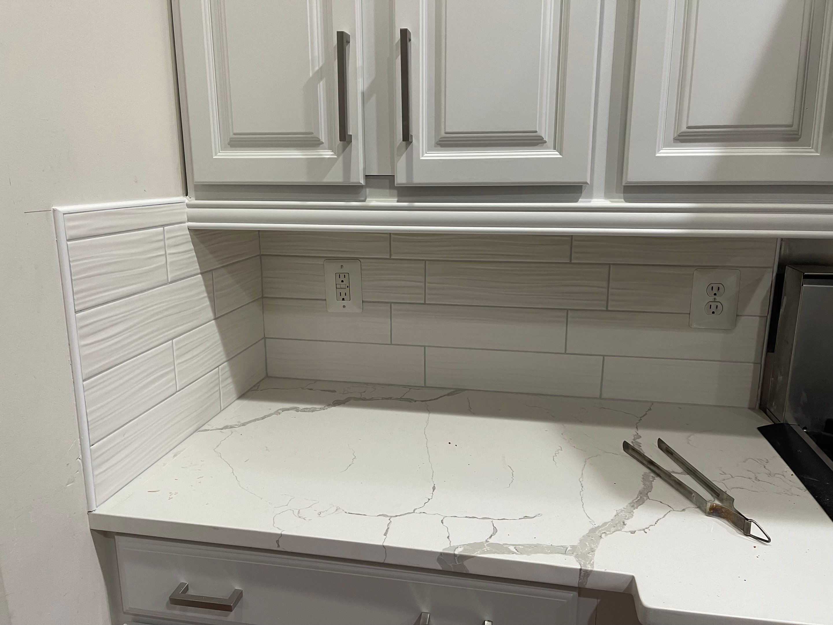 Kitchen Backsplash - Subway Tile by RJC General Construction, LLC.