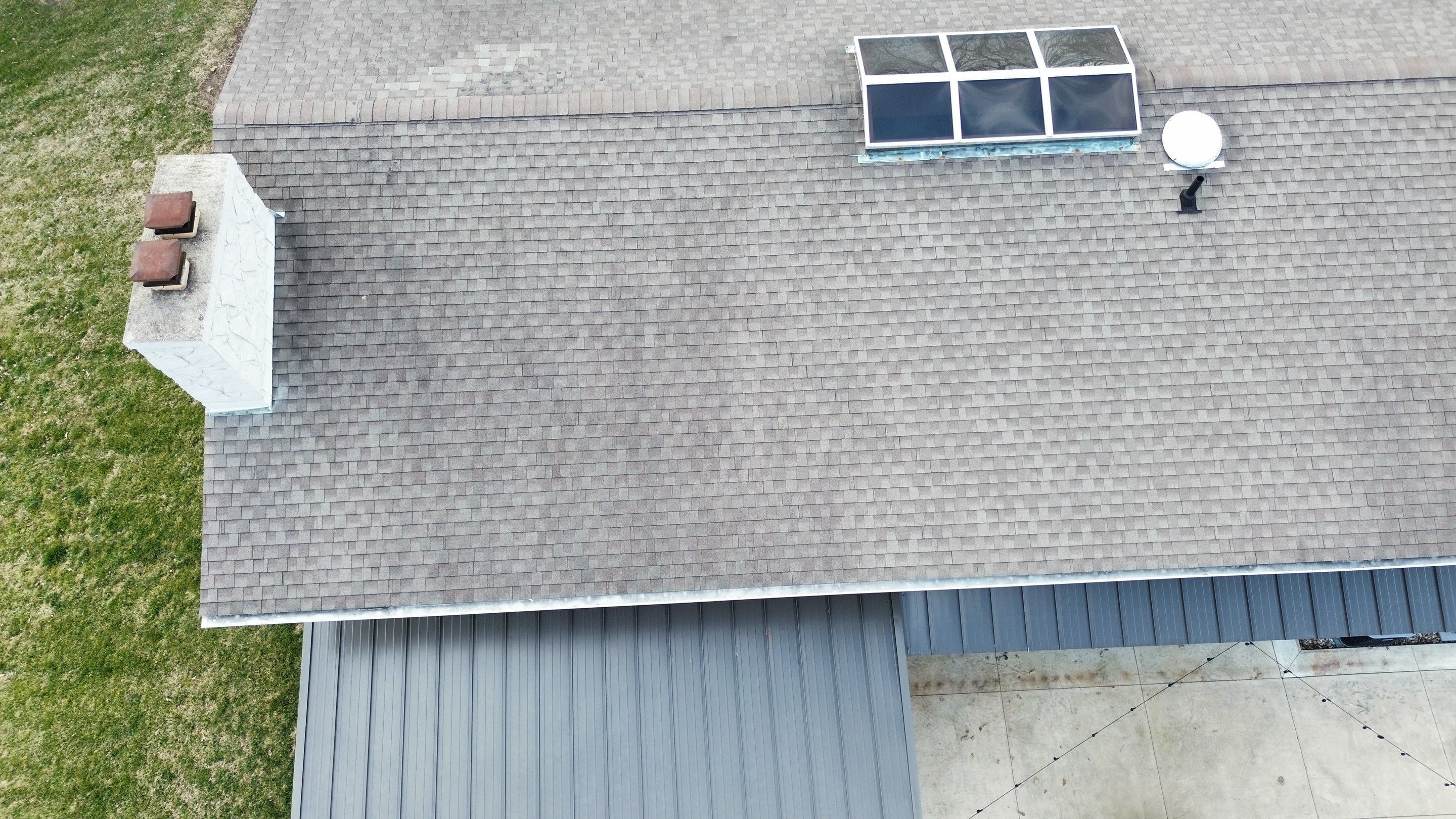 Residential Roofing Installation using Timberline HDZ Shingles - Weathered Wood by RoofX 
