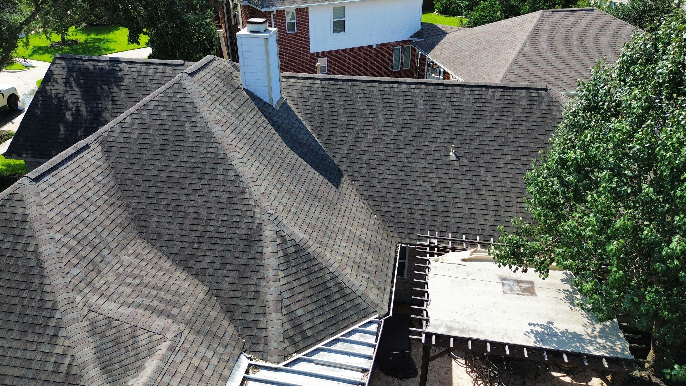 Seabrook Roof Installation using Atlas Pinnacle Pristine by Modern BYLT Roofing & Construction