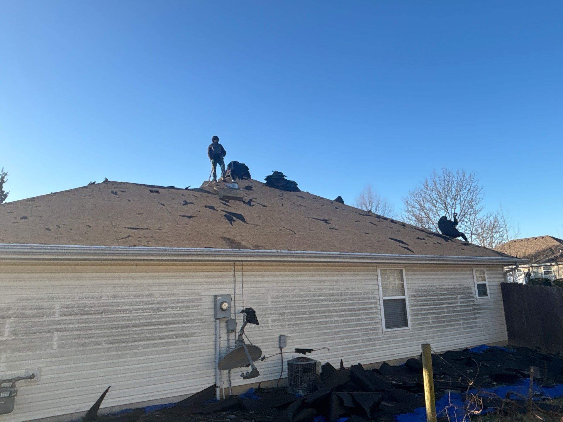 Residential Roofing Install - Atlas Pinnacle Pristine Shingles - Color Weathered Wood  by Titan Commercial & Residential Roofing 