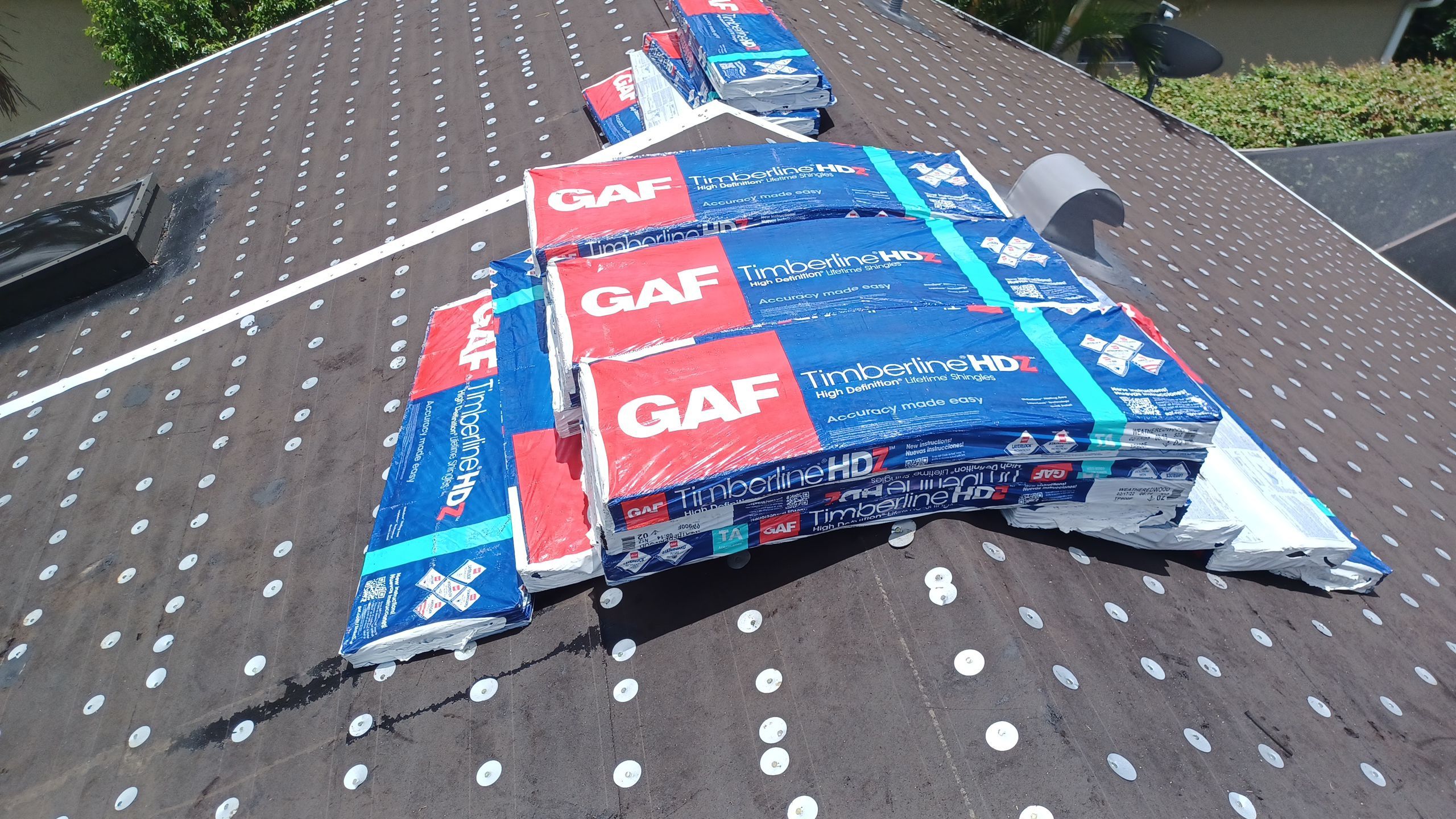 Residential Roofing Installation using GAF by BLUES BROTHERS ROOFING