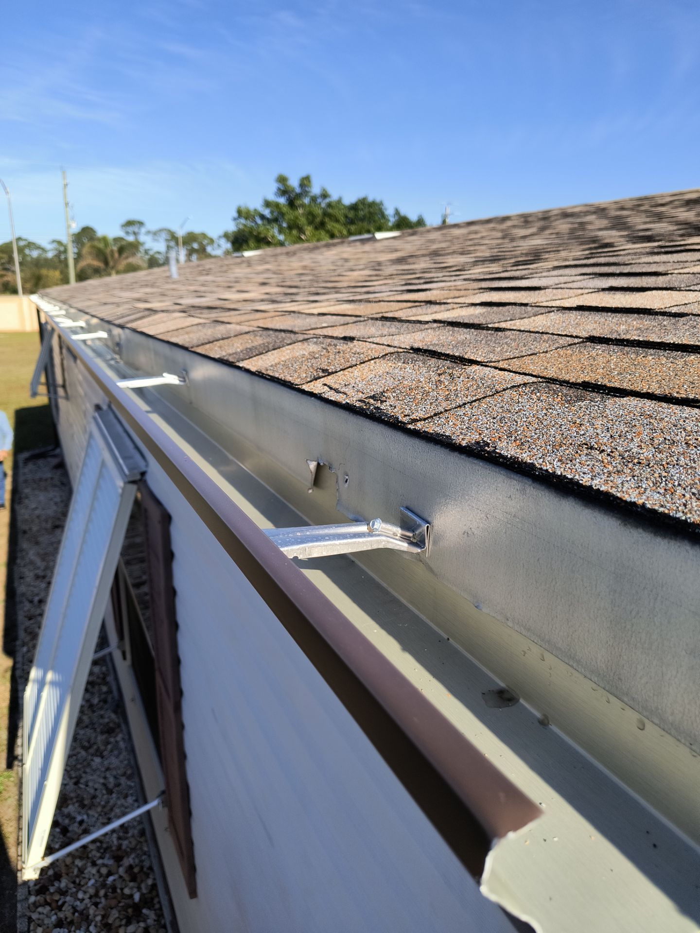 Custom Color Gutters Installed in Punta Gorda FL by Gutter Professors