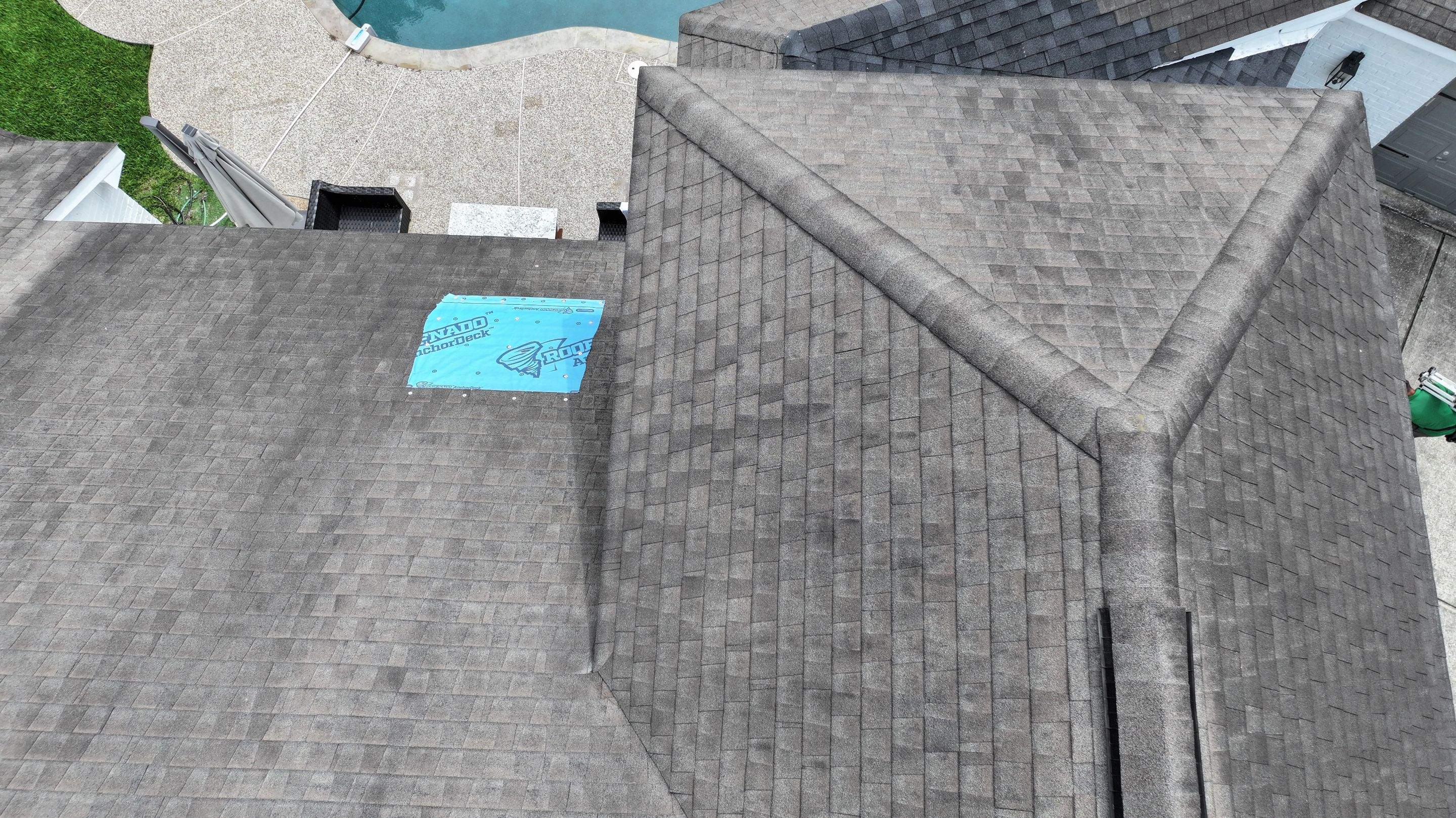 Roof Repair on Two-Story Estate Home — Spring, TX by PL Roofing & SB Roofing, LLC.