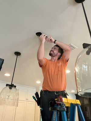 Light Fixture Install in Winter Park