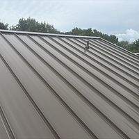 24ga 1.5" Snap-Lock Medium Bronze by Total Roofing System The Metal Roof Experts