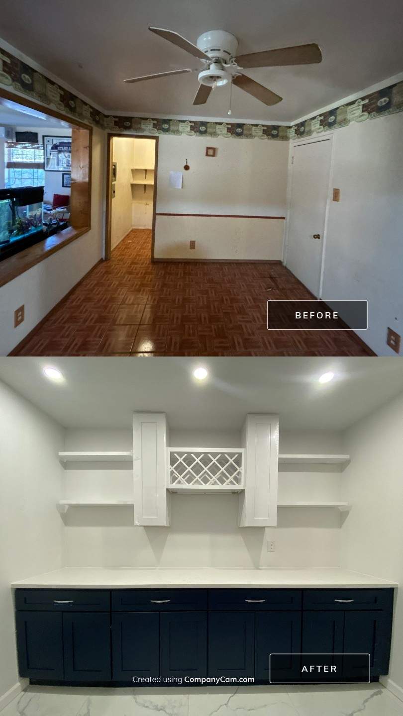 Kitchen Remodel using nyg cabinets  by SC Remodeling
