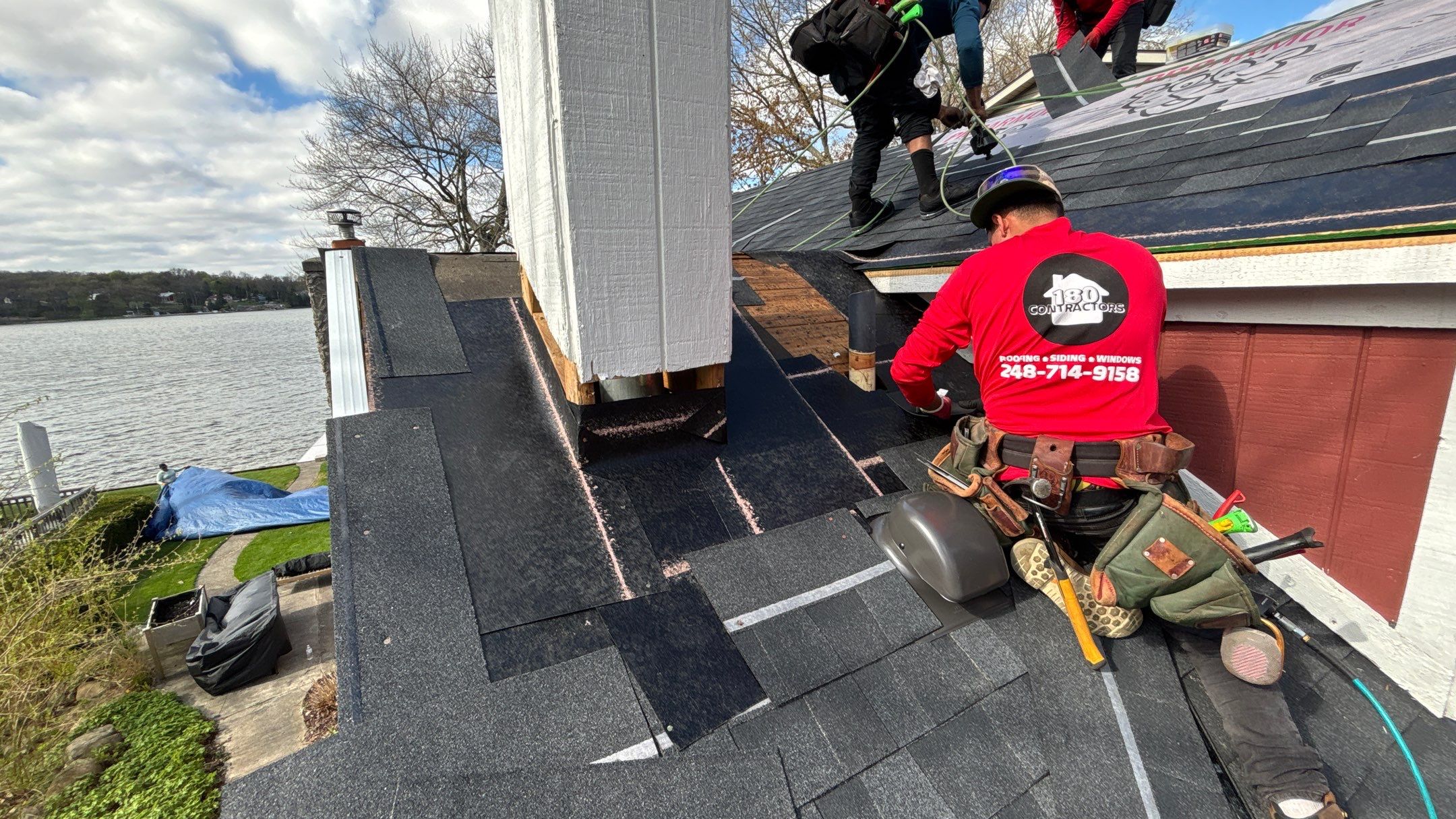 Roof Replacement using Owens Corning Duration by 180 Contractors
