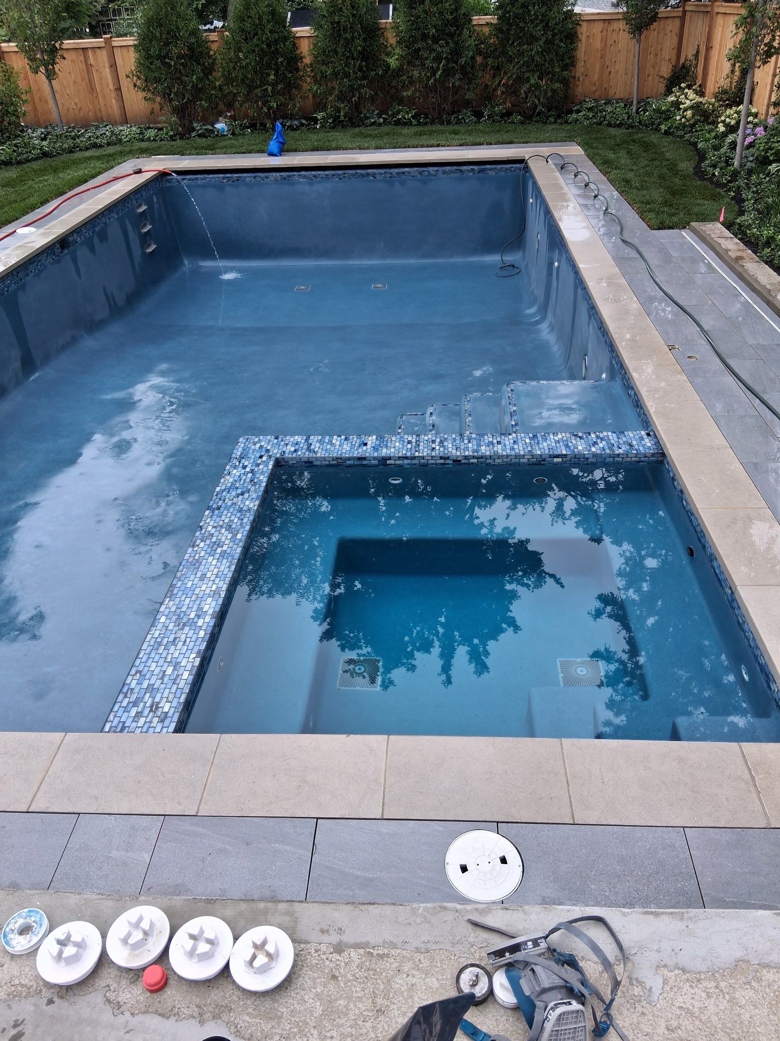 Med Blue Pool Spa by North Shore Pool & Spa