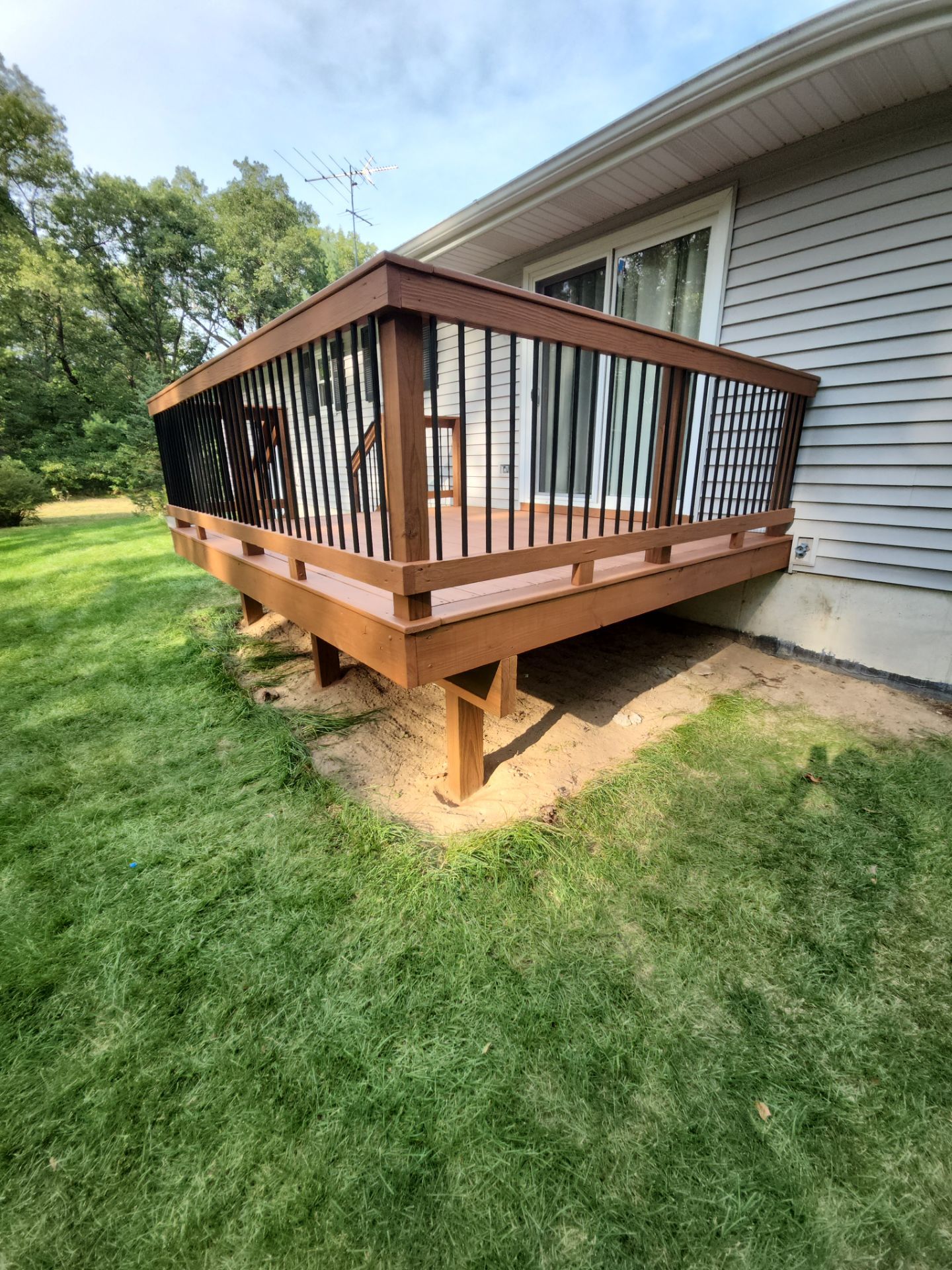 Solid Staining on Deck!! by Gordon Painting