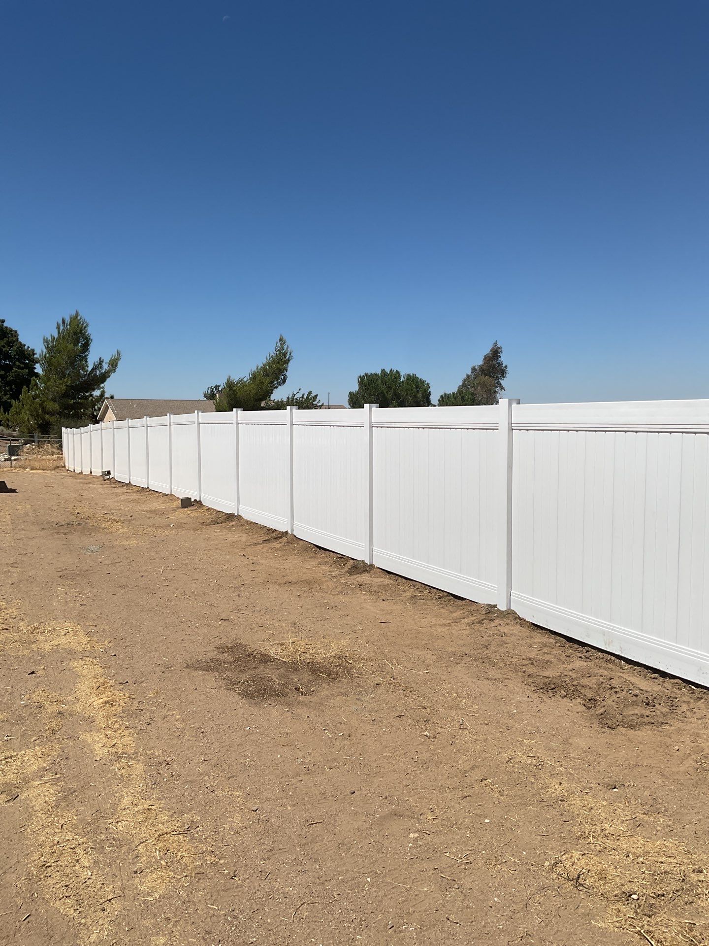 Fence Installation using Vinyl by Fence Guys Inc. 