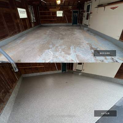 Vintage Shalestone Garage Coating