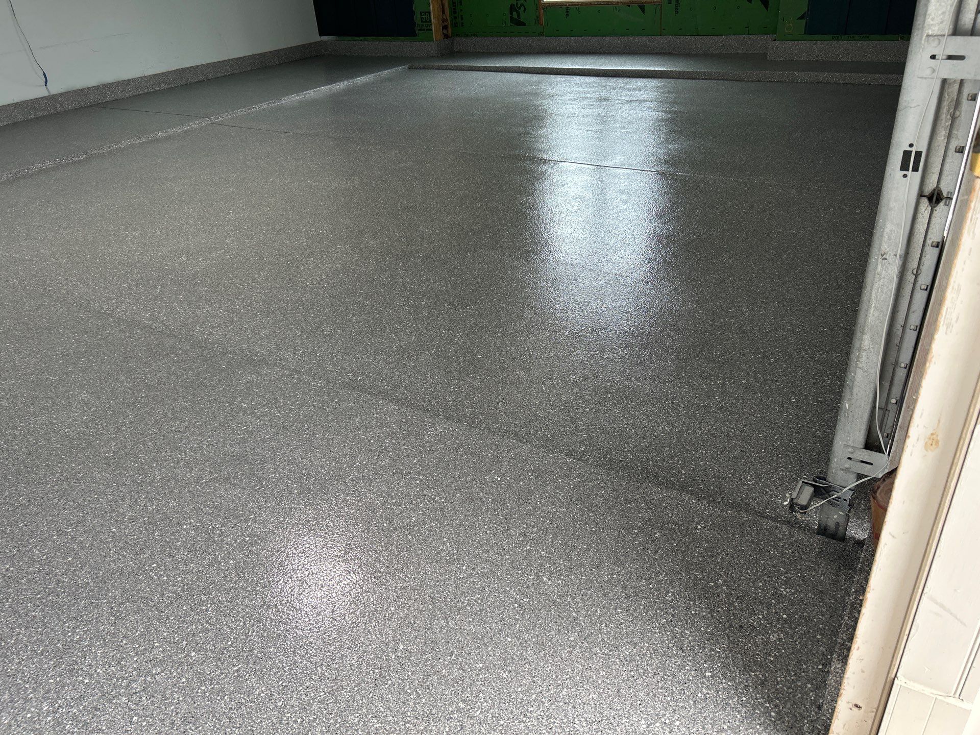 Turquoise Floor Coating in Elkhart!