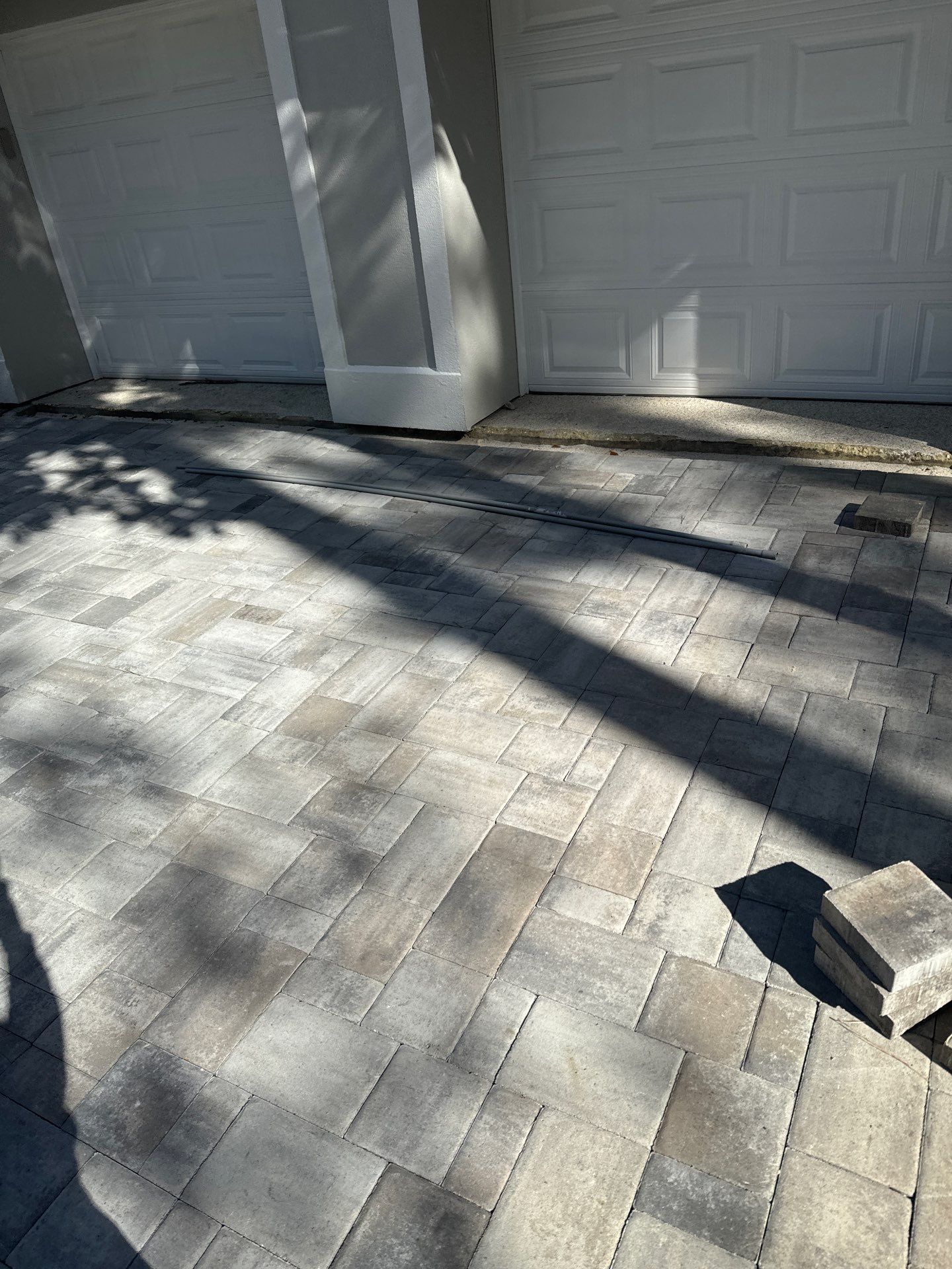Custom Paver Driveway and Textured Pool Deck Installation in Hilton Head Island by Lowcountry Scapes, LLC