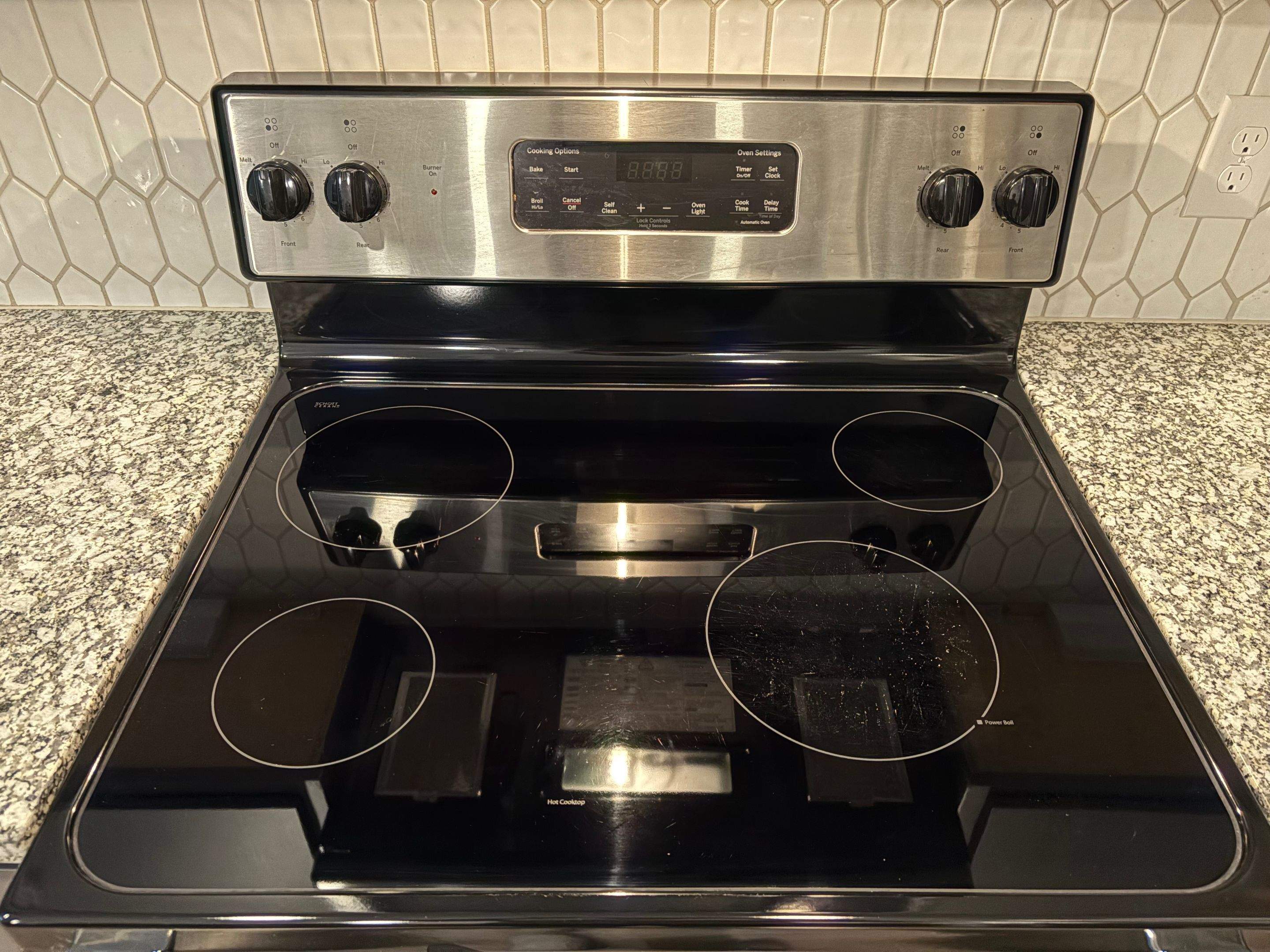 Glass Cooktop Restoration by Surface Experts - Cypress / North Katy