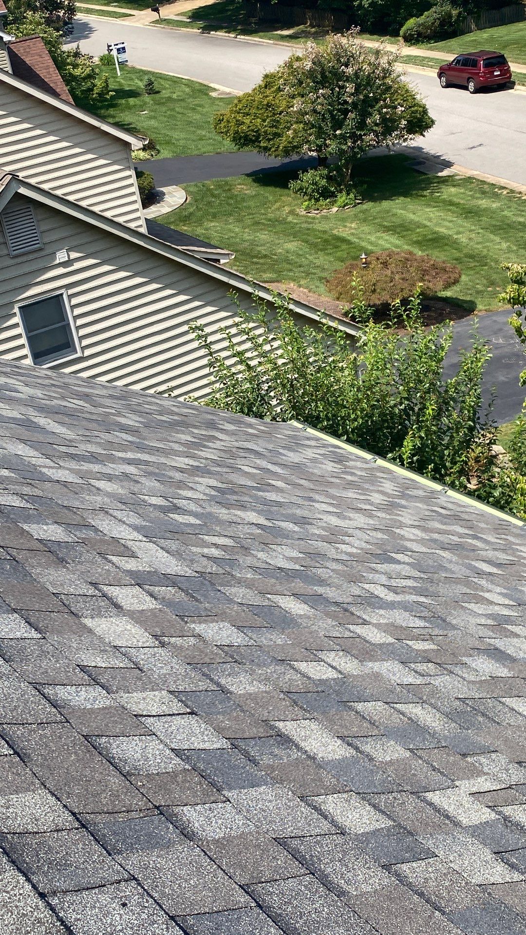 Burke: Residential Roof Replacement with CertainTeed Landmark Pro Designer Shingles in Max Def Driftwood by RM Banning, Inc.