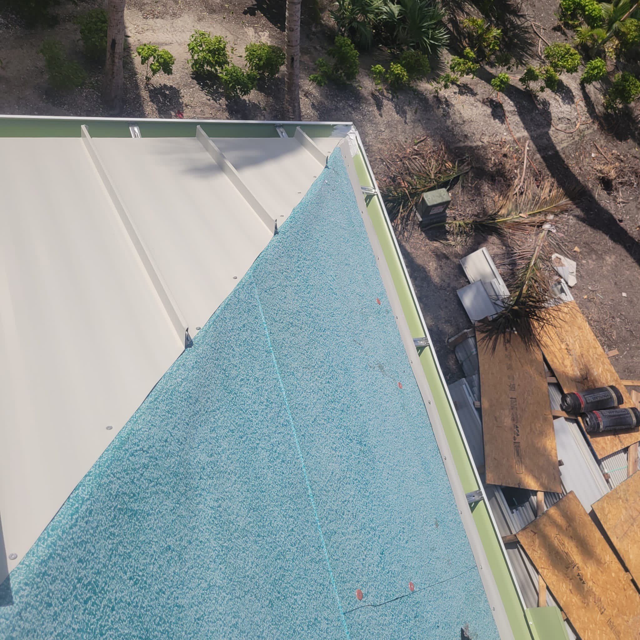 Sanibel Island Standing Seam Roof Replacement by Four Peaks Roofing