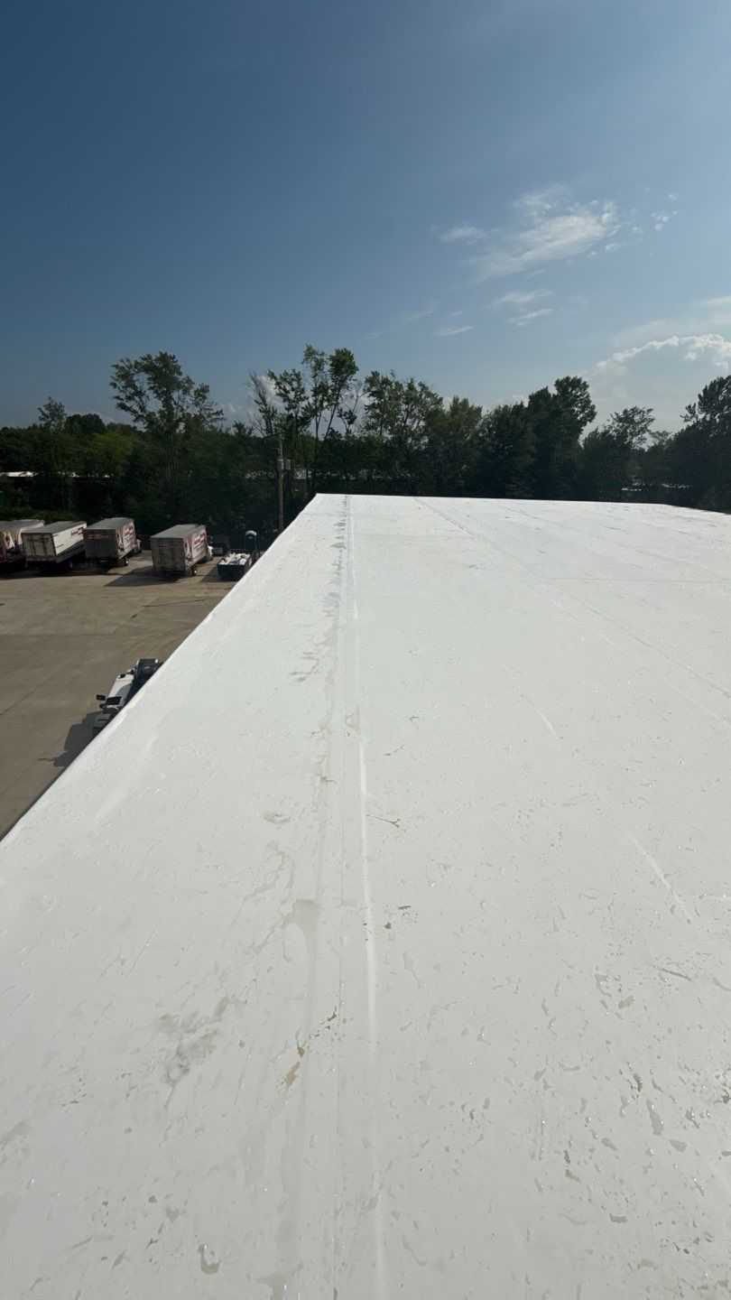 Project in Stow by Commercial Roofing and Coating Systems 