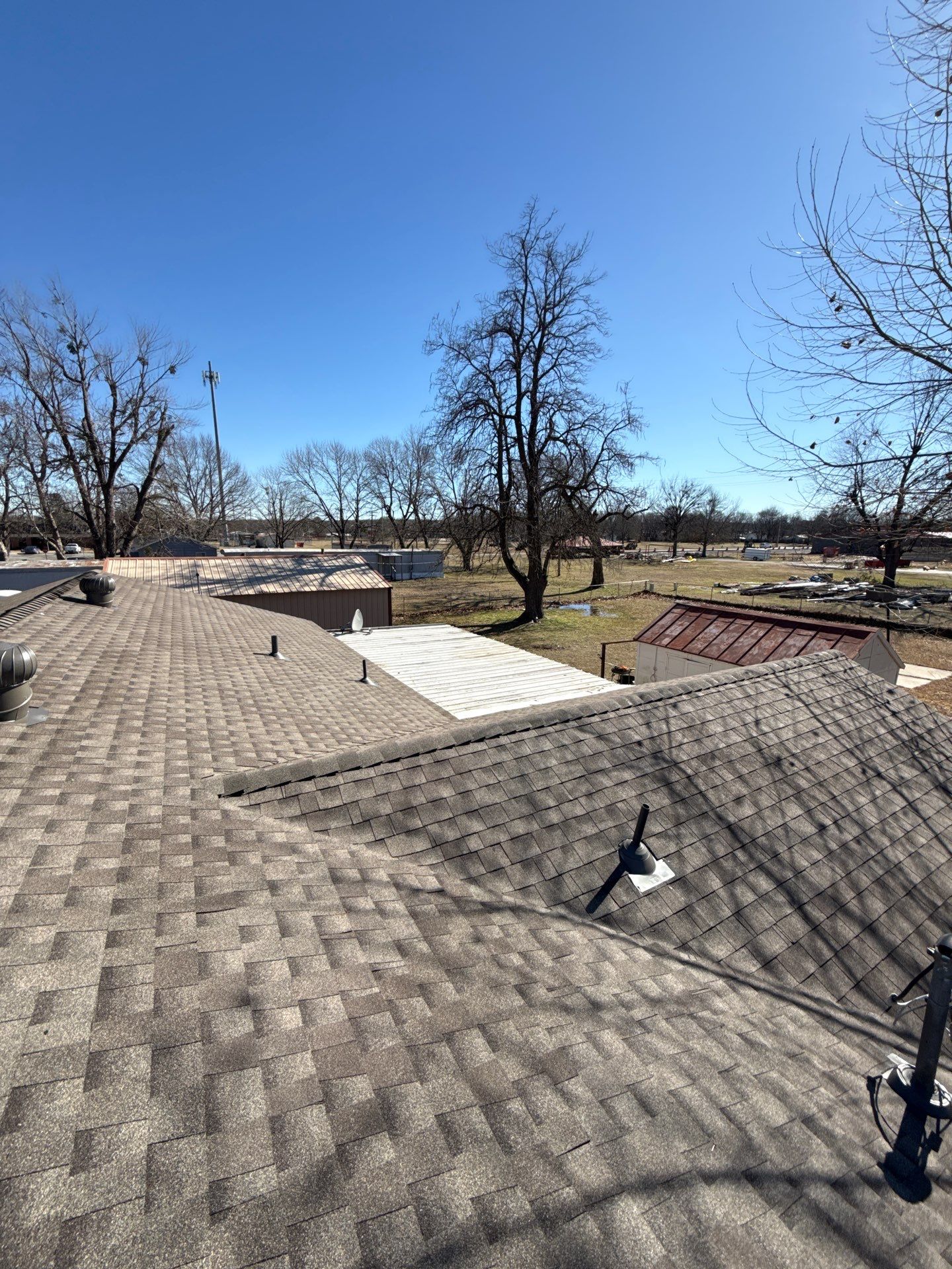 Replaced half roof. by In & Out Construction & Remodeling, LLC
