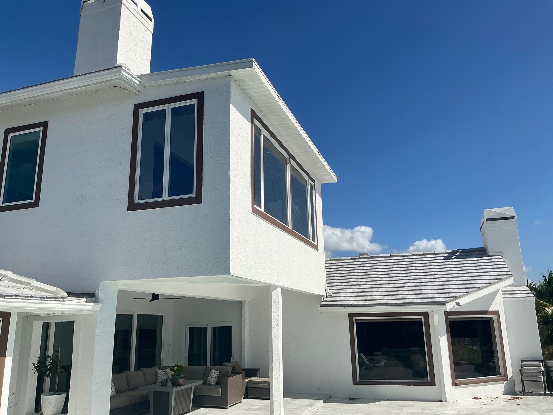 Repainting and Upgrading Gutters in Sarasota FL by Gutter Professors